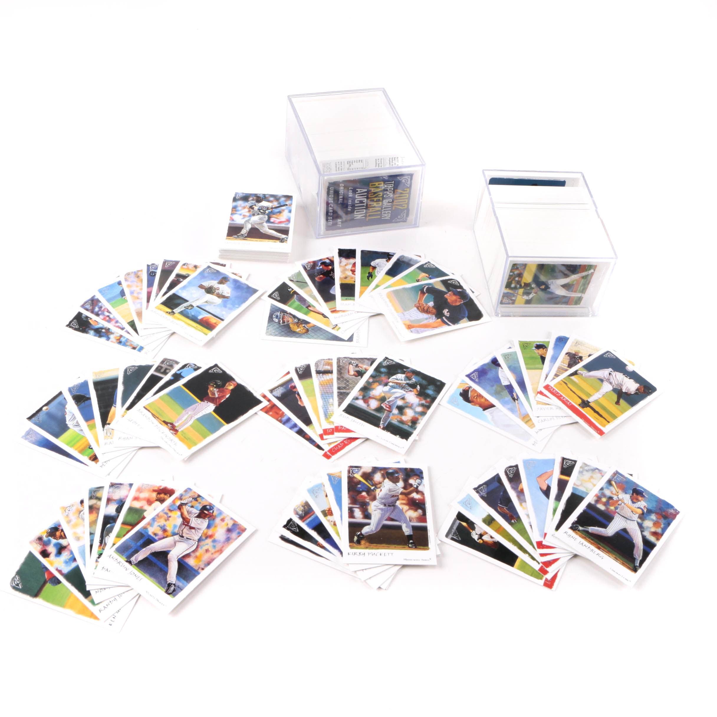 Assortment of Topps Gallery Baseball Cards