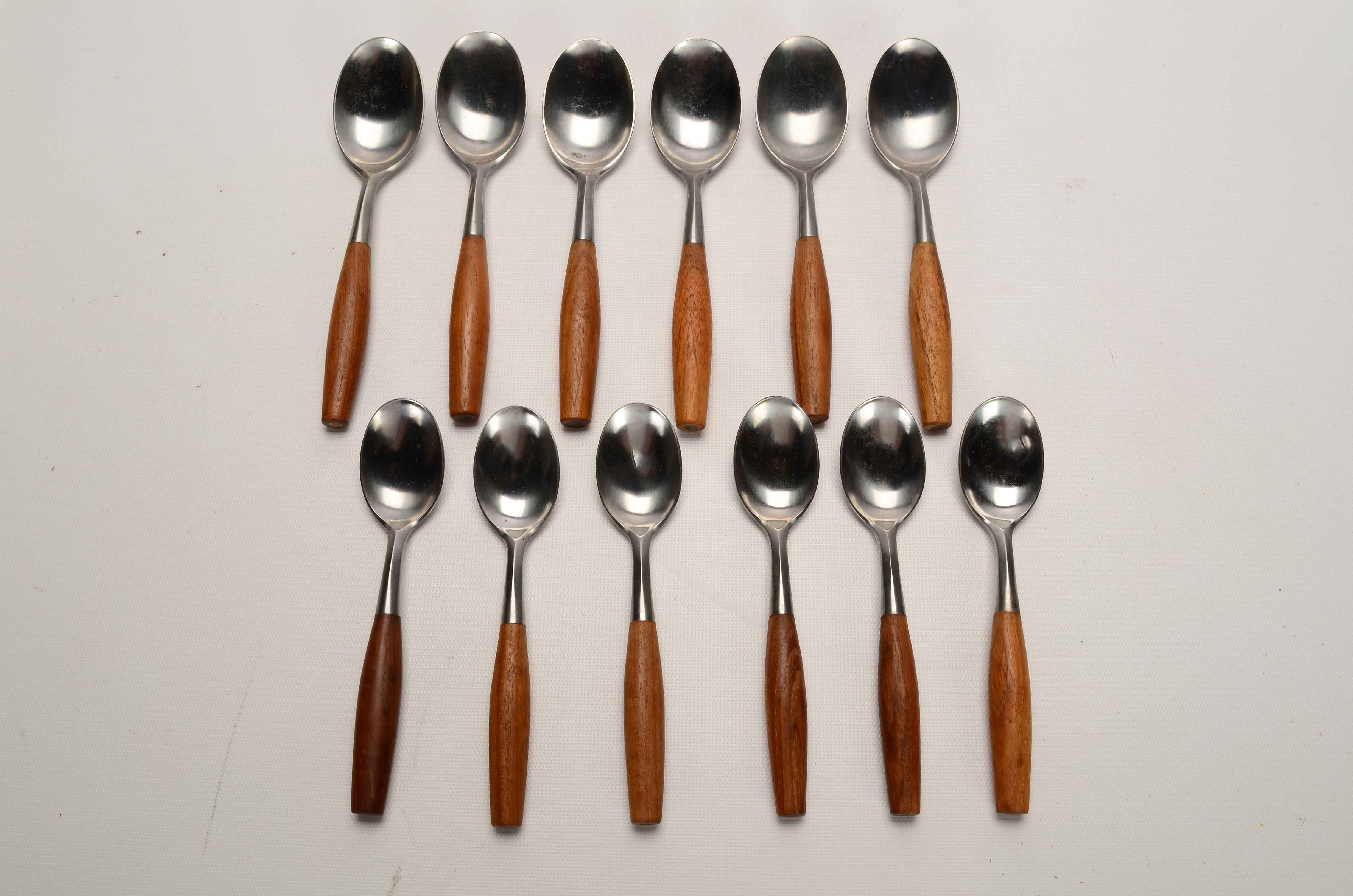 Mid-Century Dansk "Fjord" 6-Piece Flatware Set