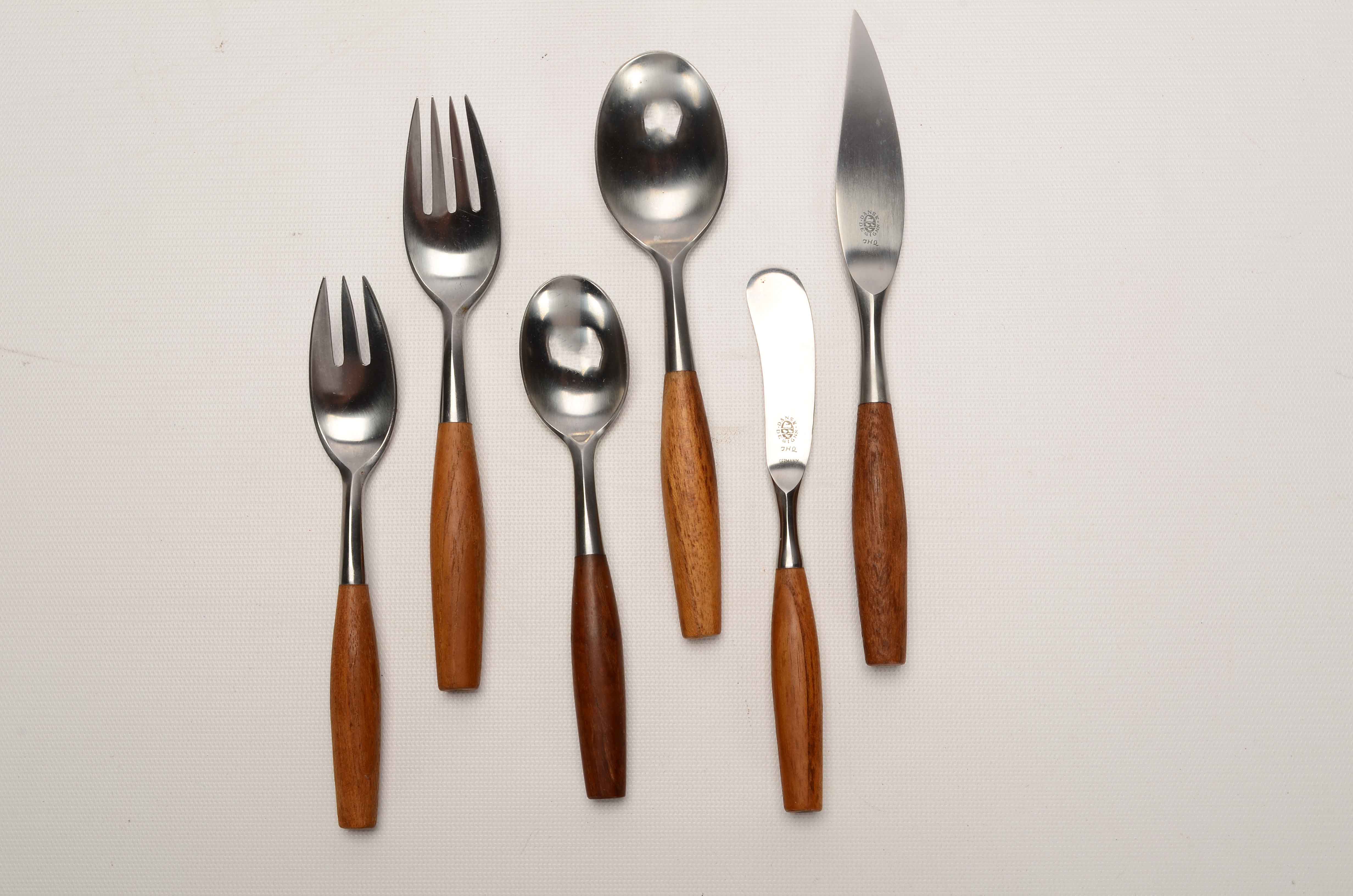 Mid-Century Dansk "Fjord" 6-Piece Flatware Set
