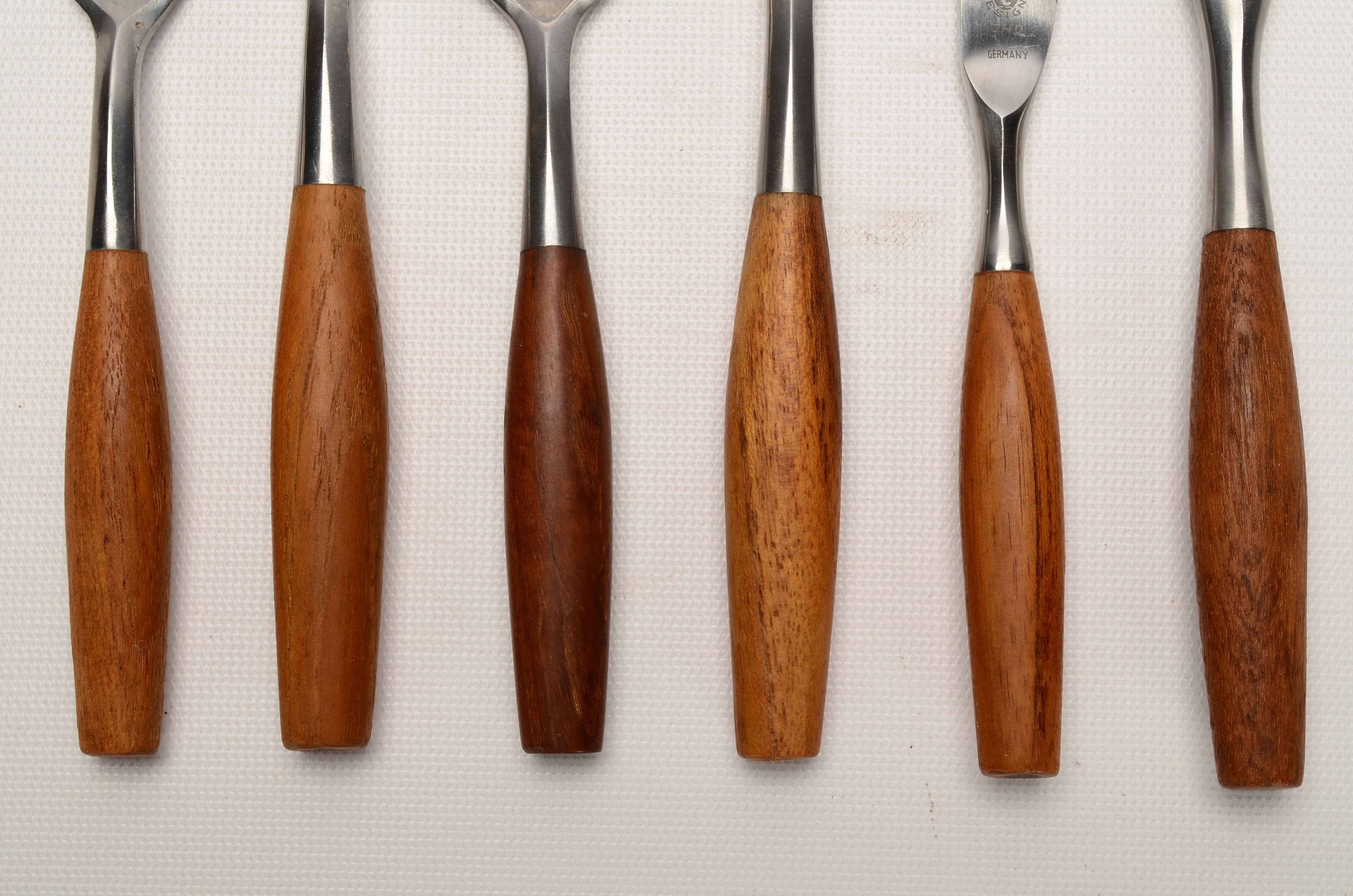 Mid-Century Dansk "Fjord" 6-Piece Flatware Set