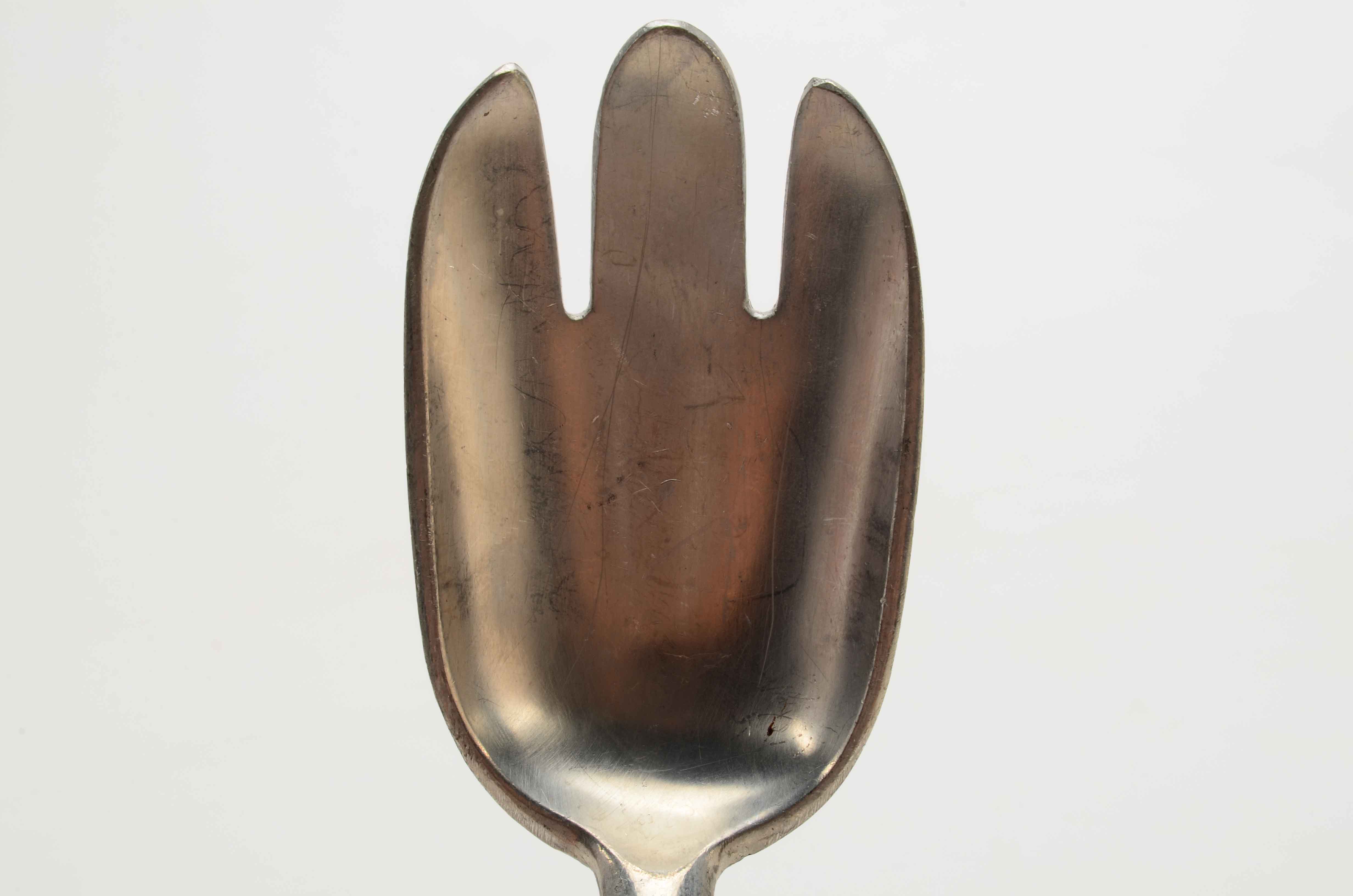 "Old Norse" Pewter Salad Set by David Anderson