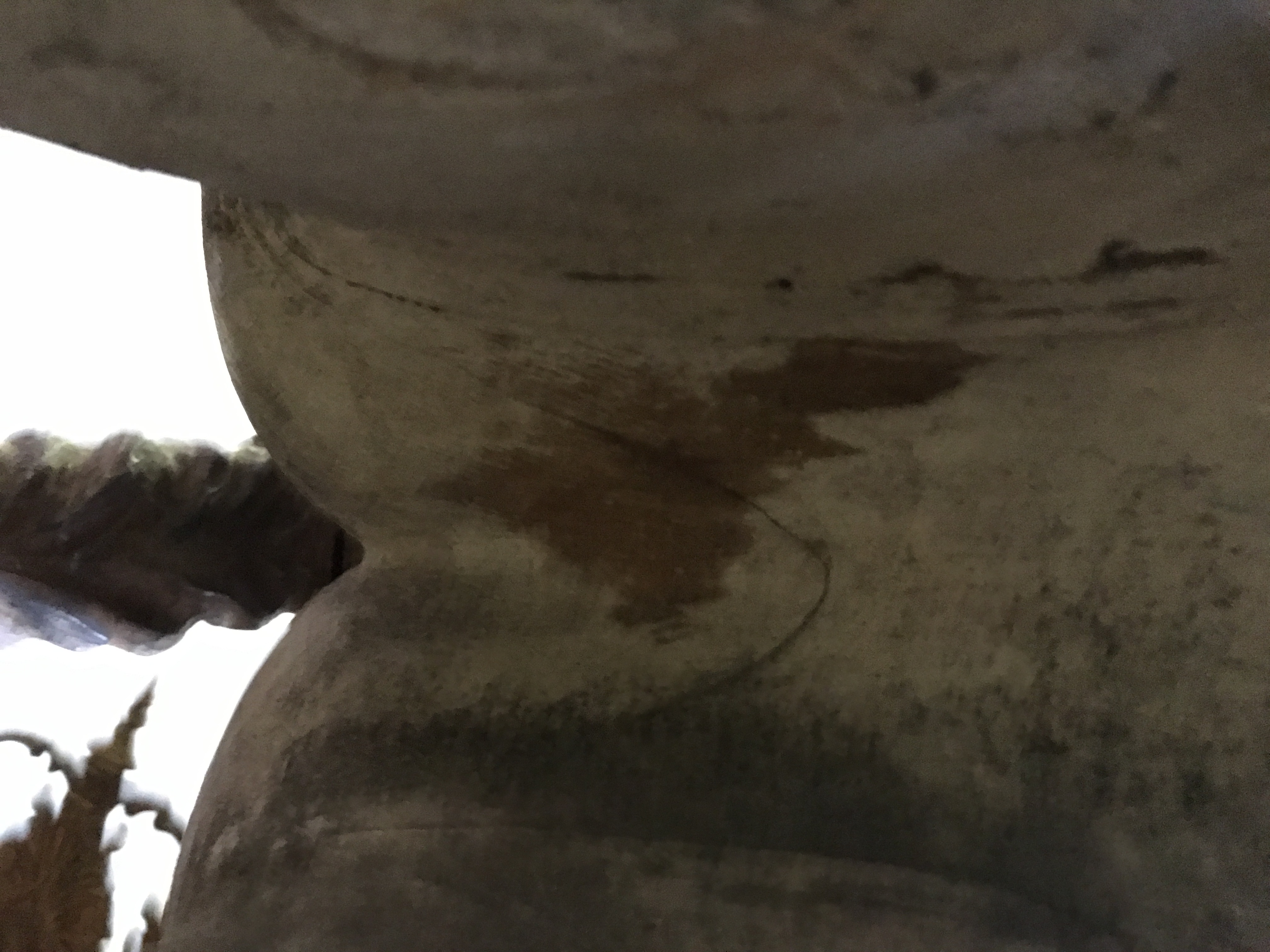 Gustav Dentzel Hand-Carved Reindeer Sculpture