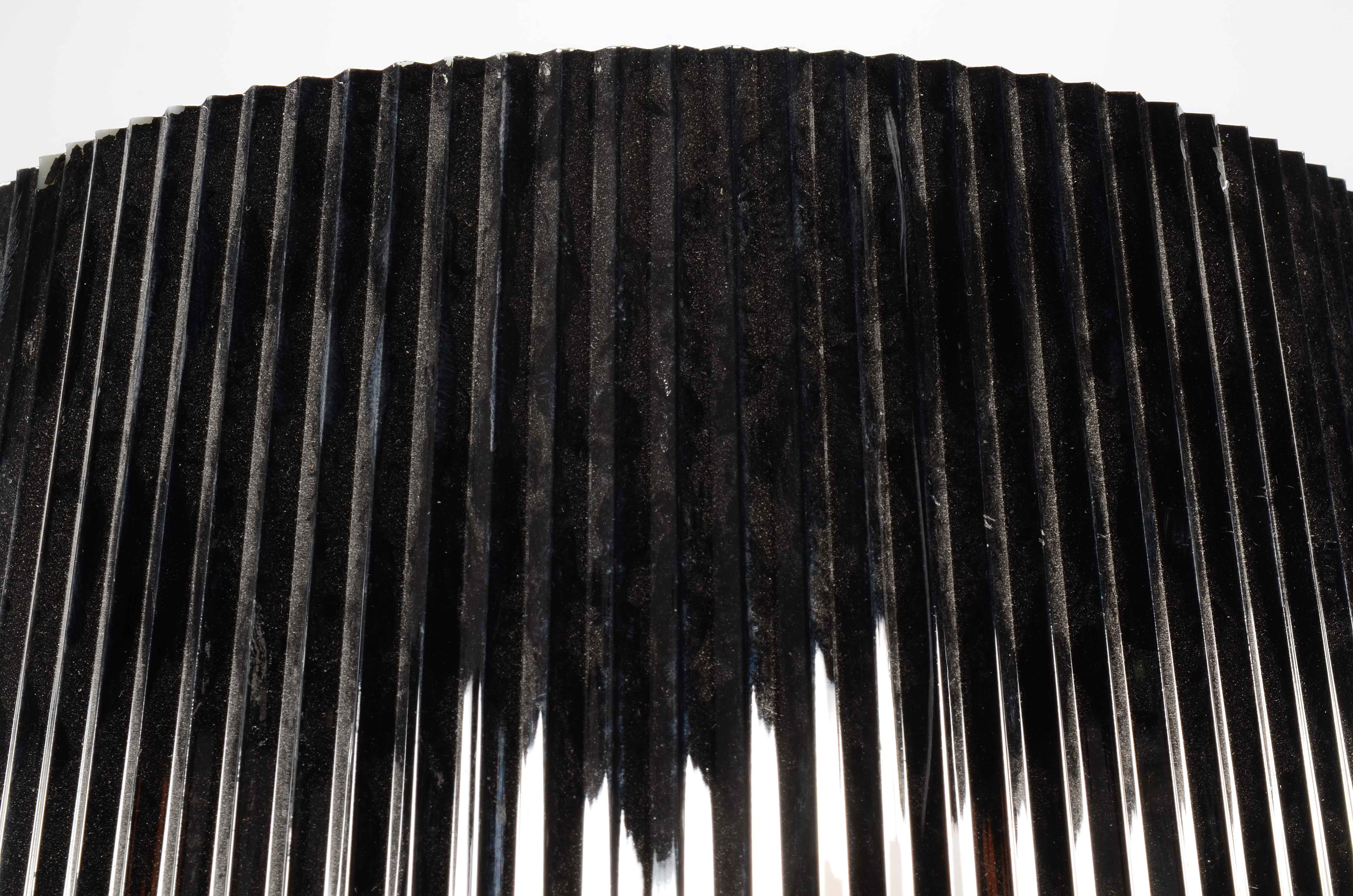 Chromed Plastic Table Lamp