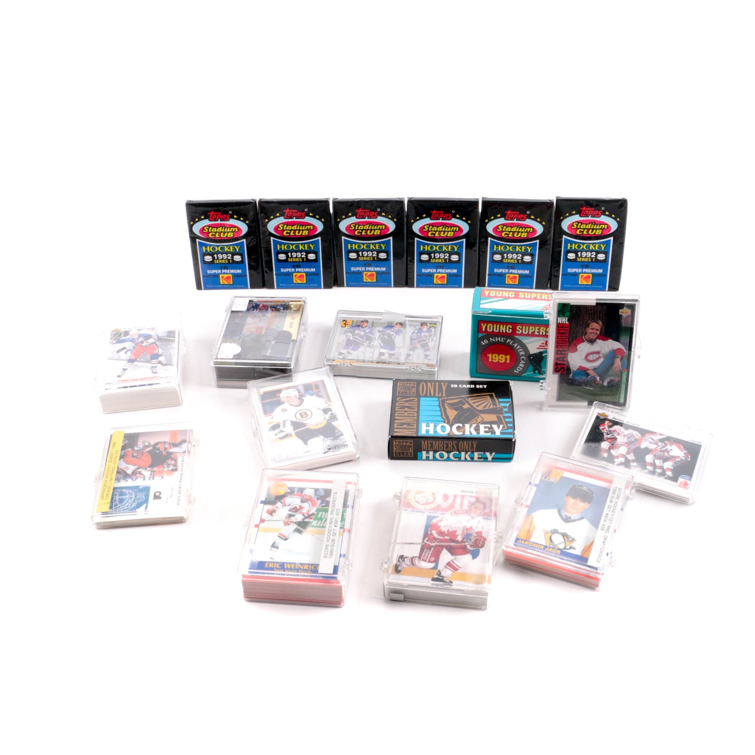 Collection of 1990s Hockey Cards