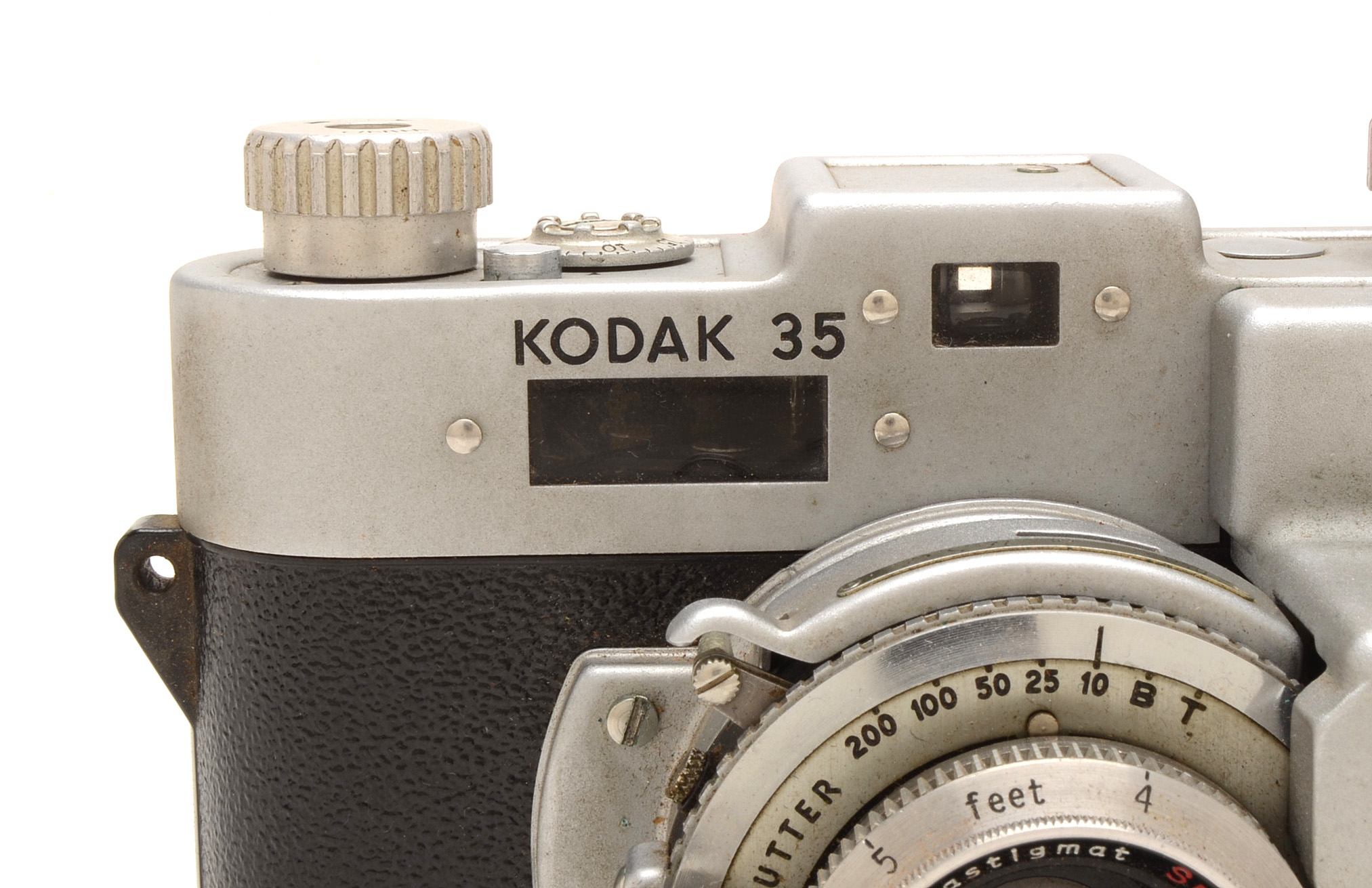 Kodak 35 Rangefinder Camera and Film Developing Tanks