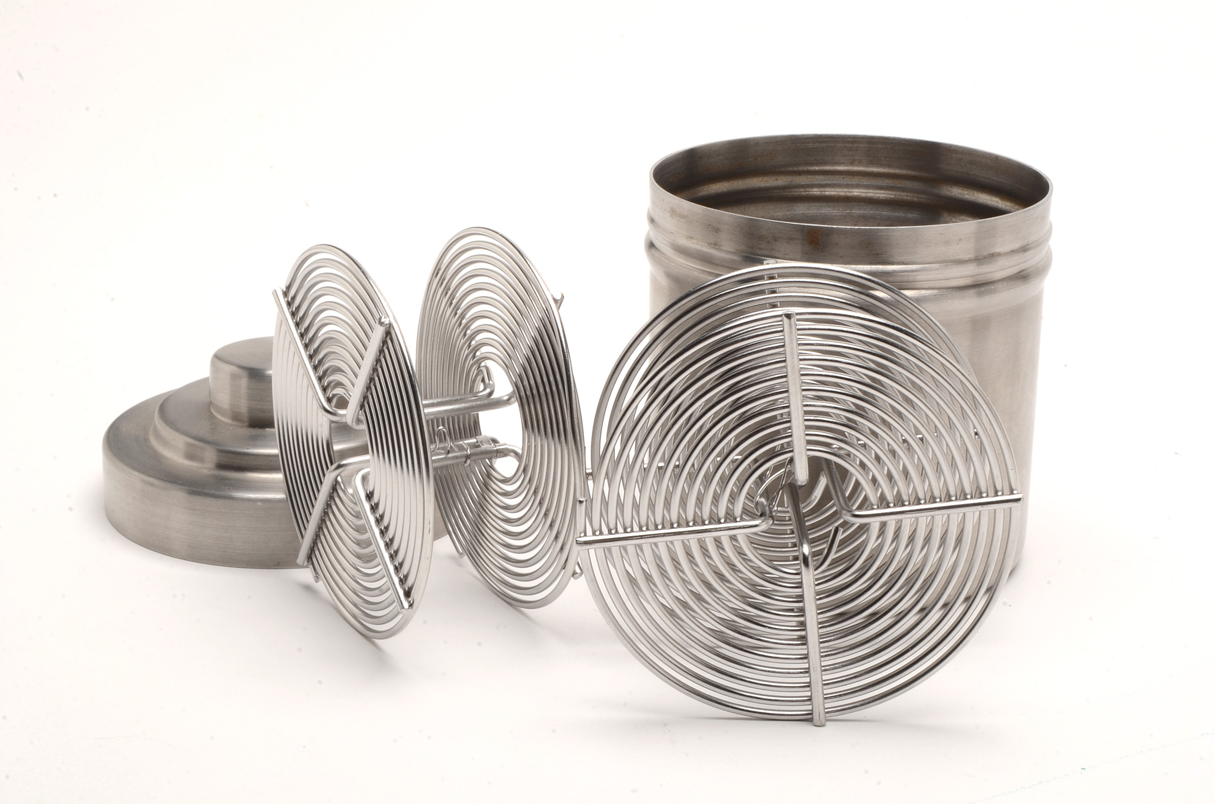 Kodak 35 Rangefinder Camera and Film Developing Tanks