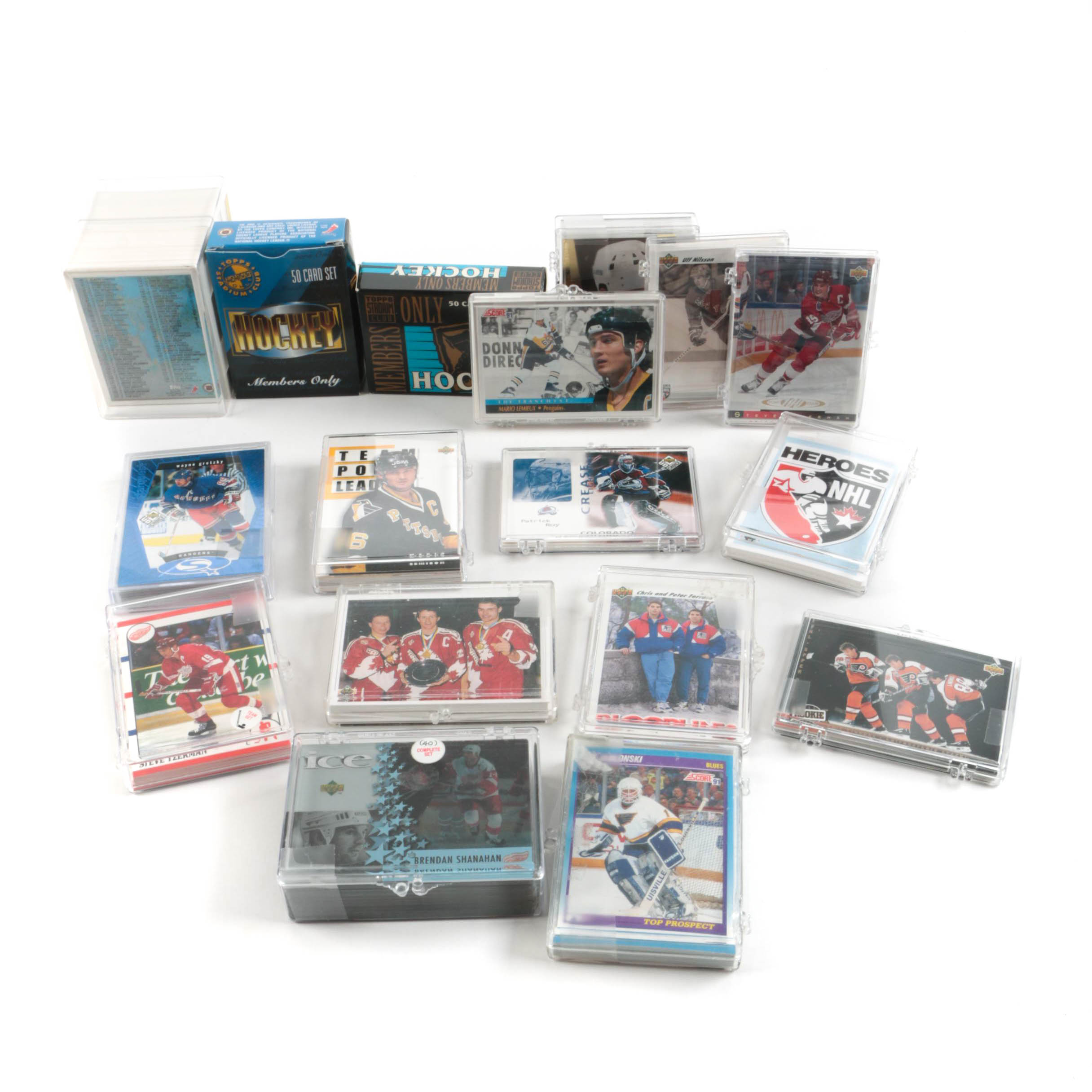 Assortment of 1990s Hockey Cards