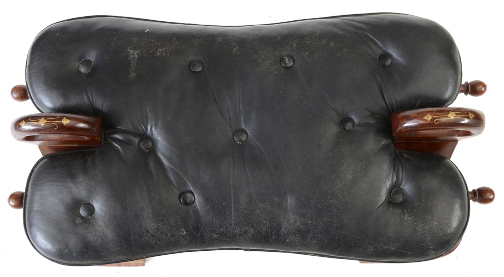 Vintage Moroccan Camel Saddle Stool