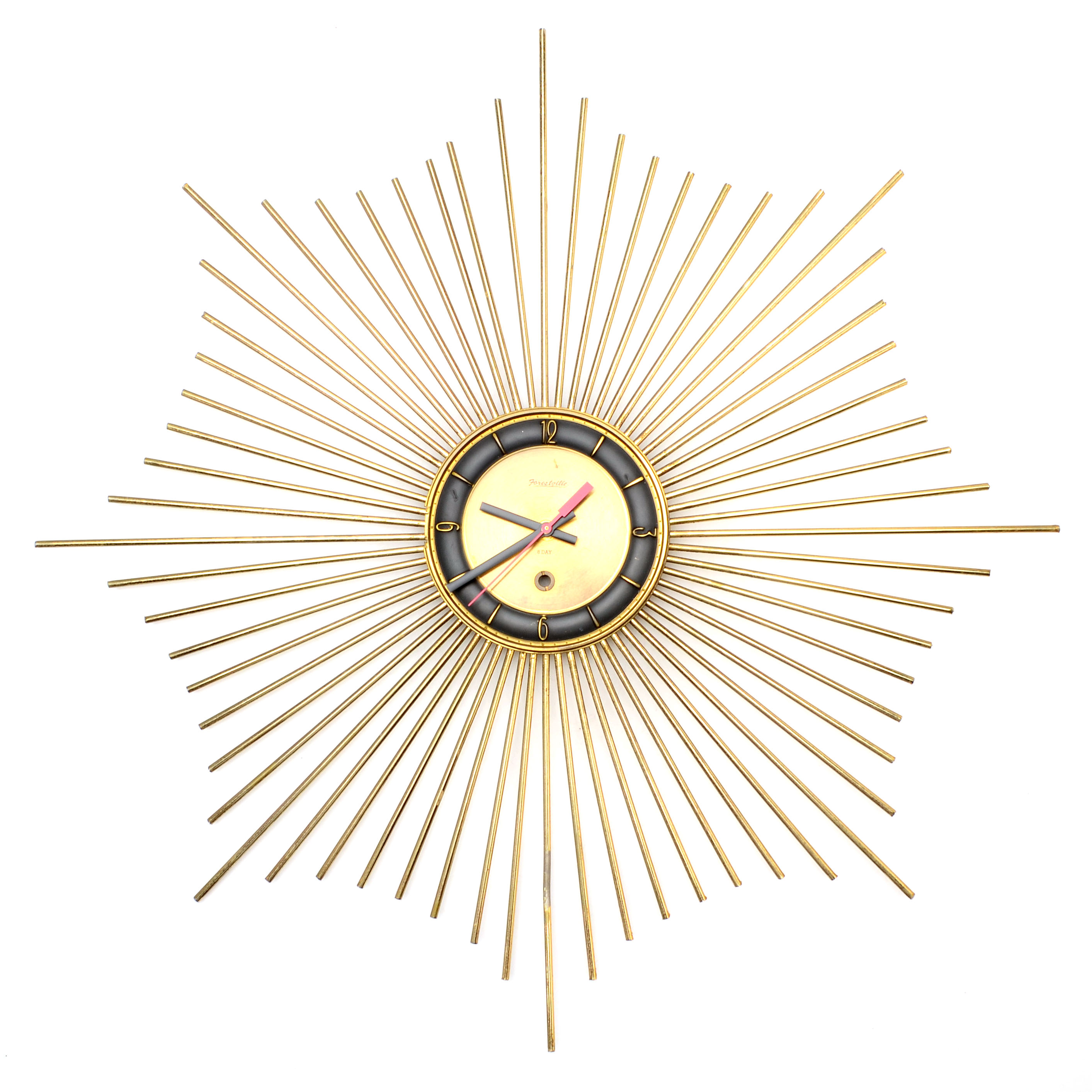 Forestville Sunburst Wall Clock