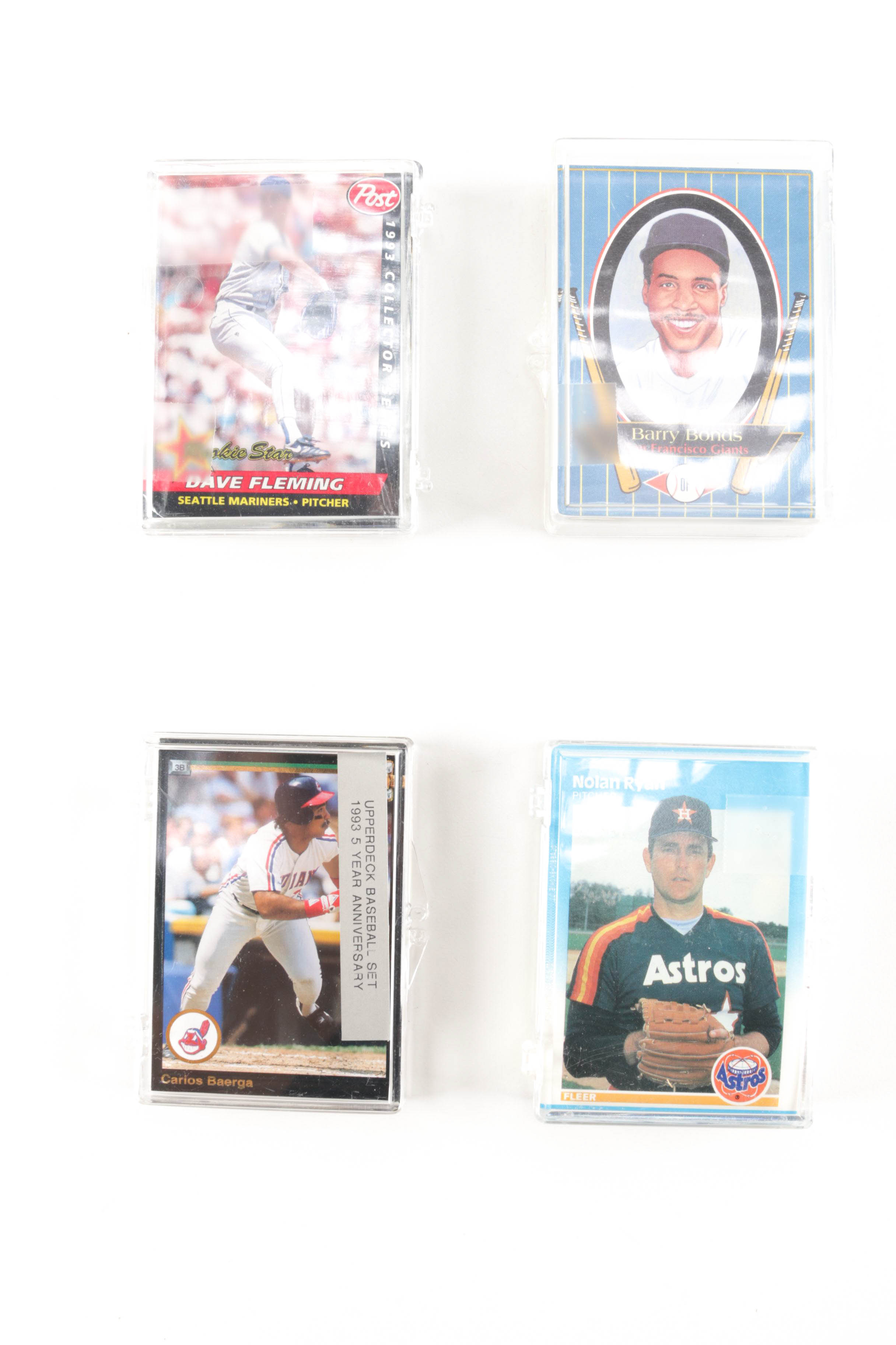 Collection of 1980s and 1990s Baseball Cards