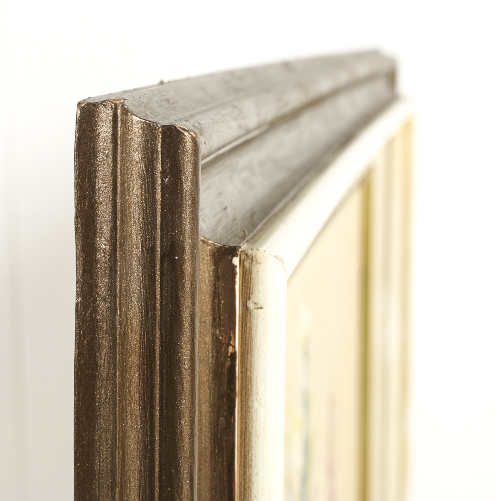 D. Saar Oil Painting on Canvas Floral Still Life