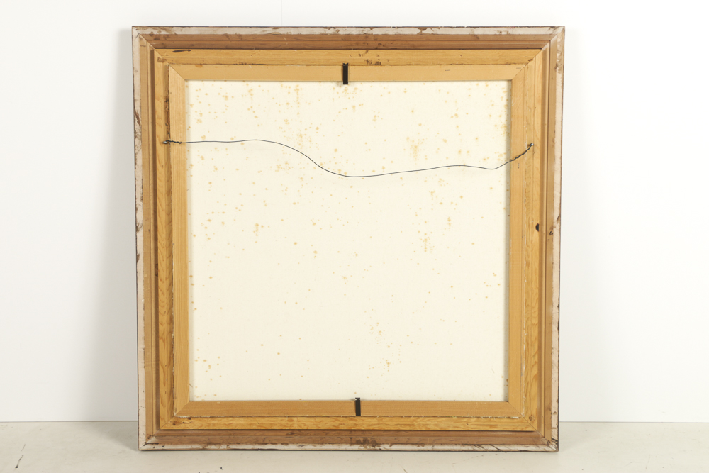 D. Saar Oil Painting on Canvas Floral Still Life