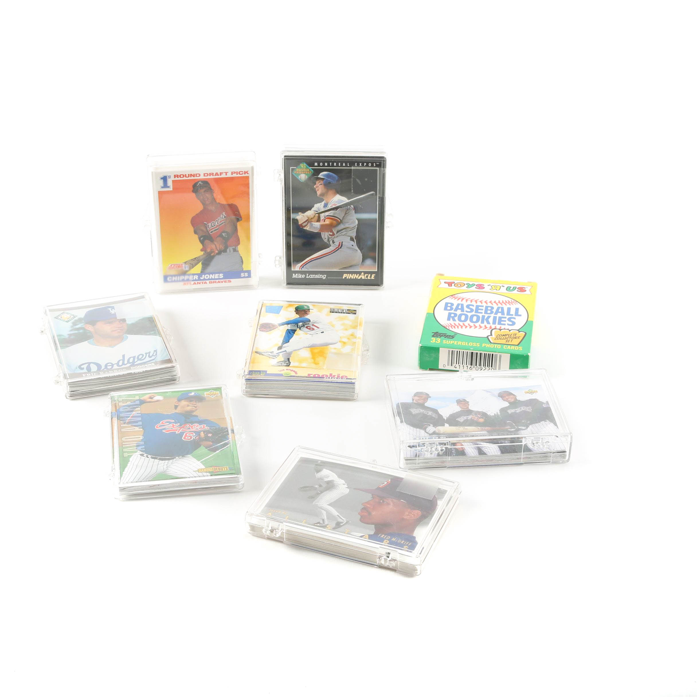 Assortment of 1980s and 1990s Baseball Cards