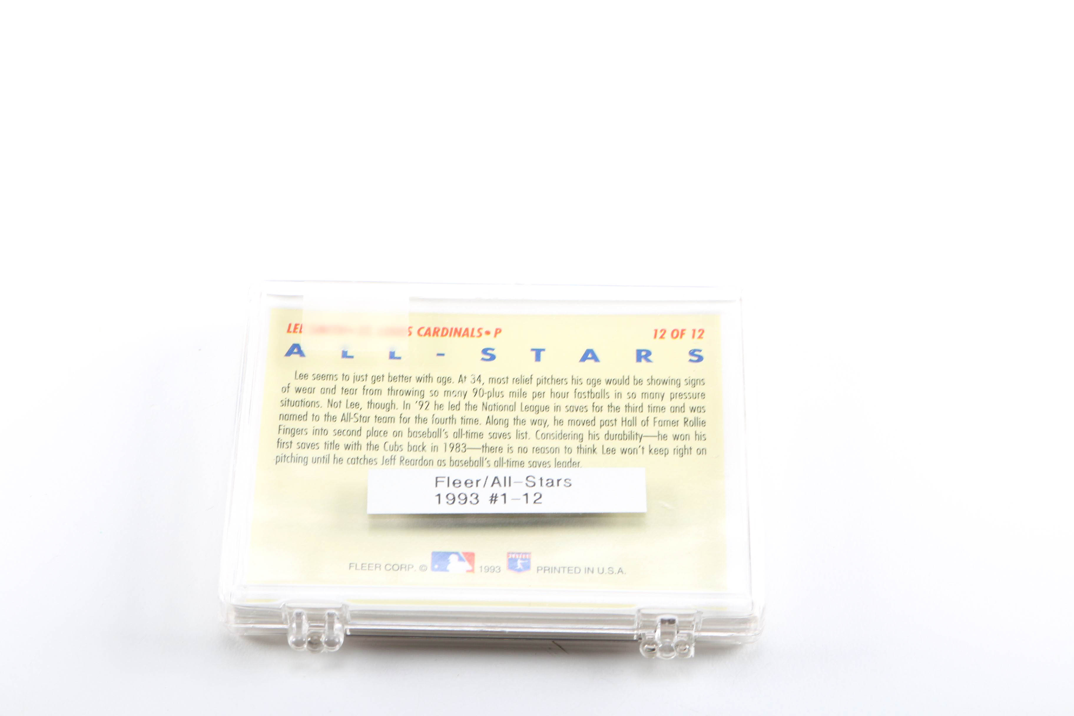 Assortment of 1980s and 1990s Baseball Cards