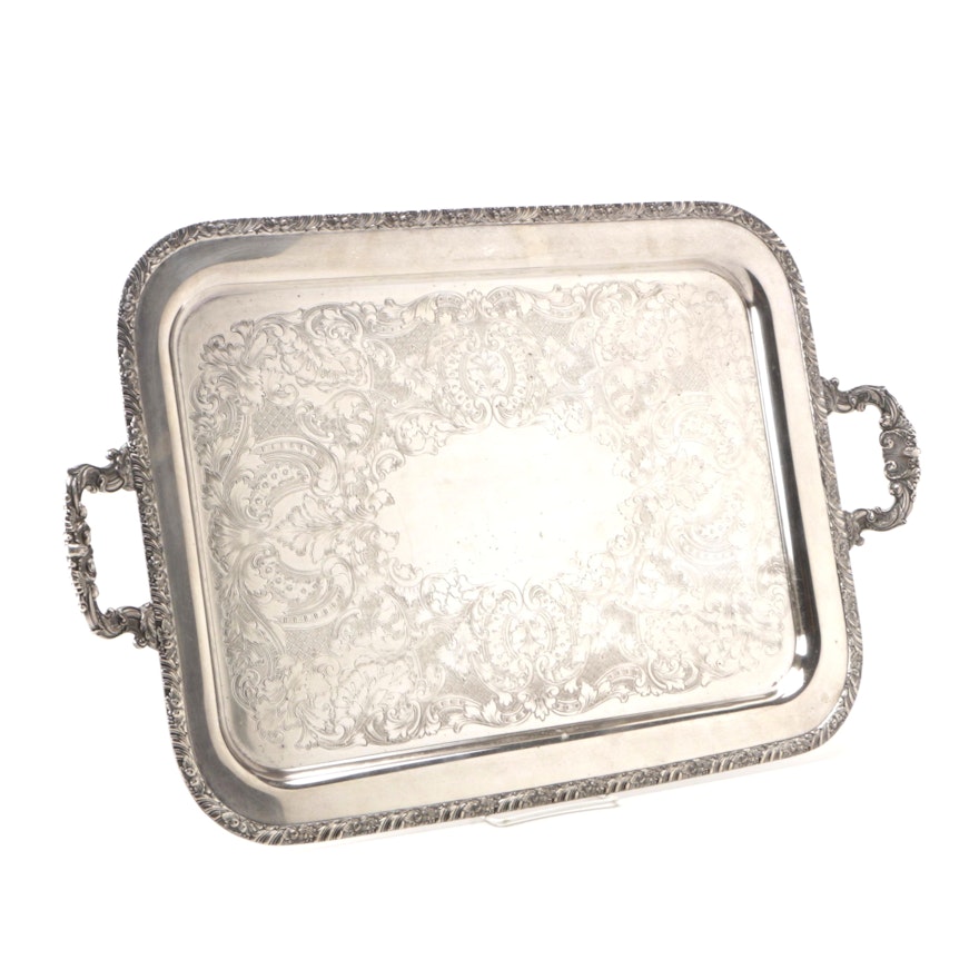Gorham Silver-Plated Serving Tray