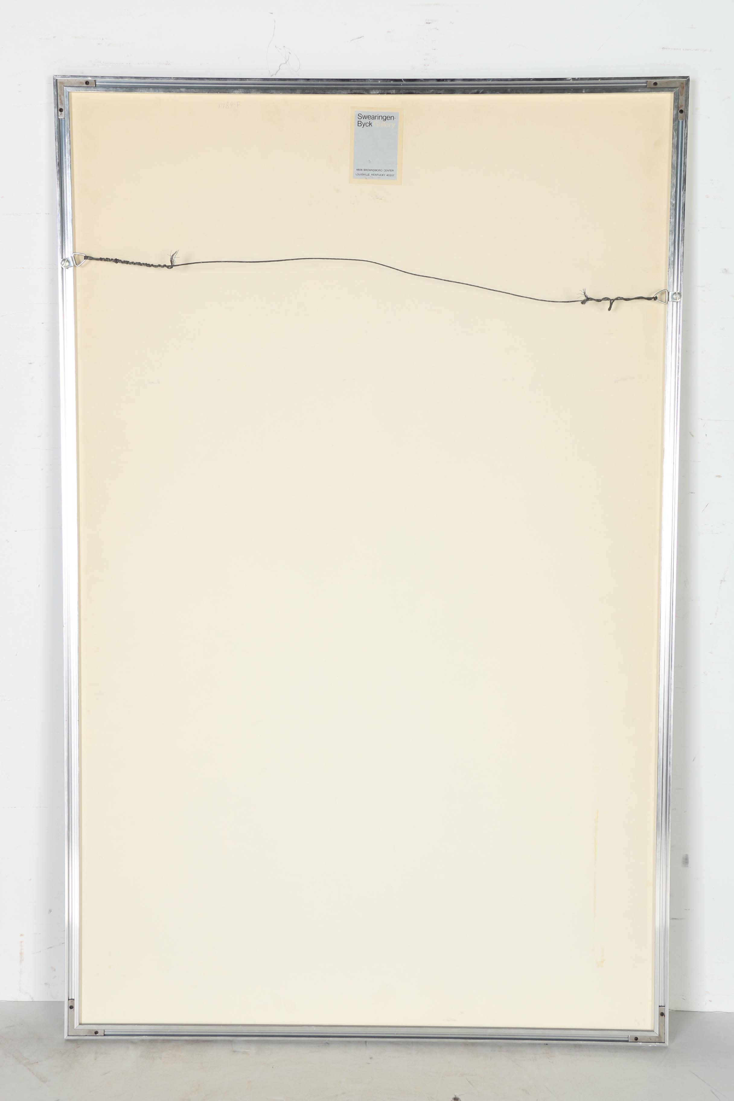 Limited Edition 1970 Lithograph Poster After Picasso's "Malborough: Galleria d'Arte Roma"