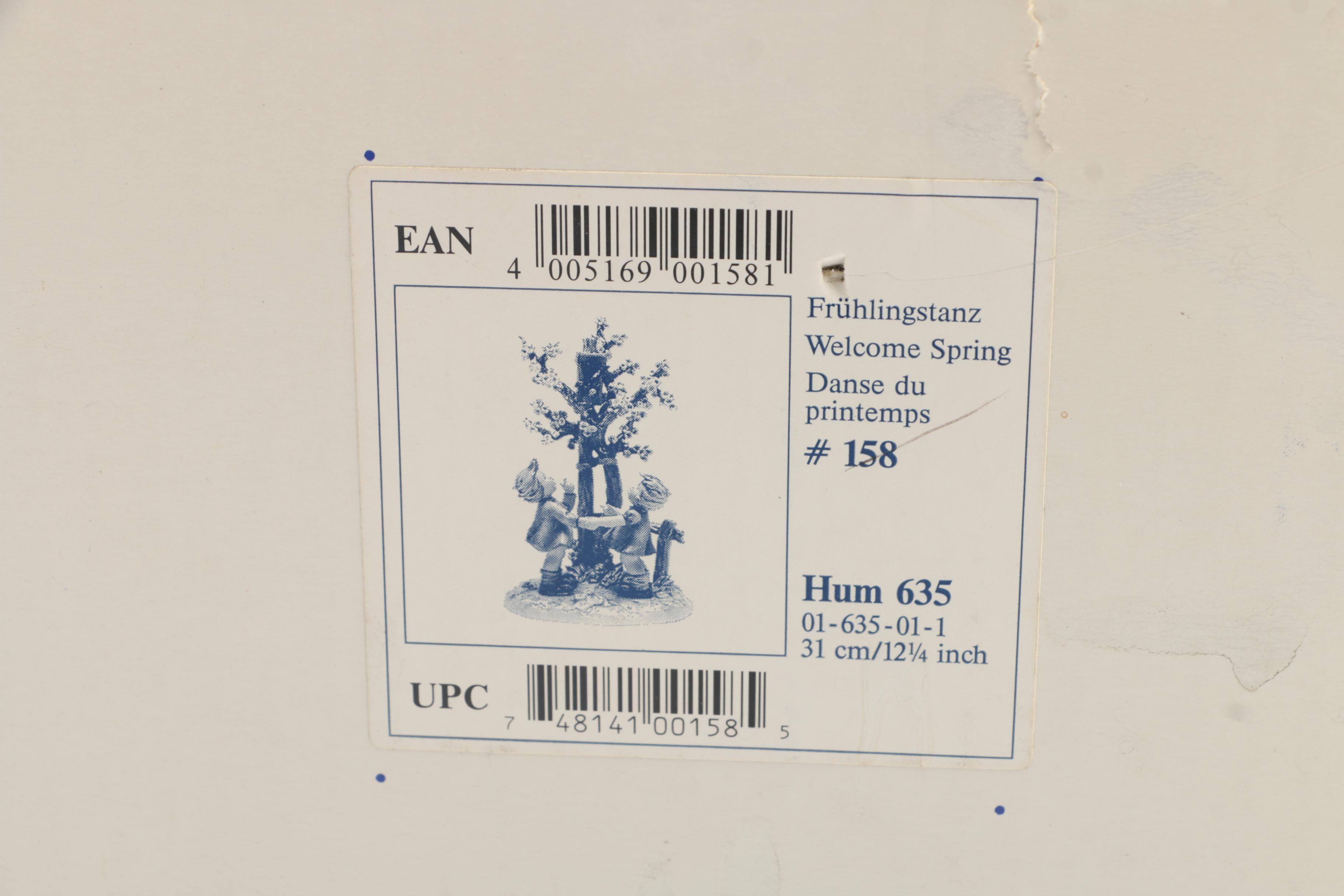 Hummel Century Collection "Welcome Spring" Figurine