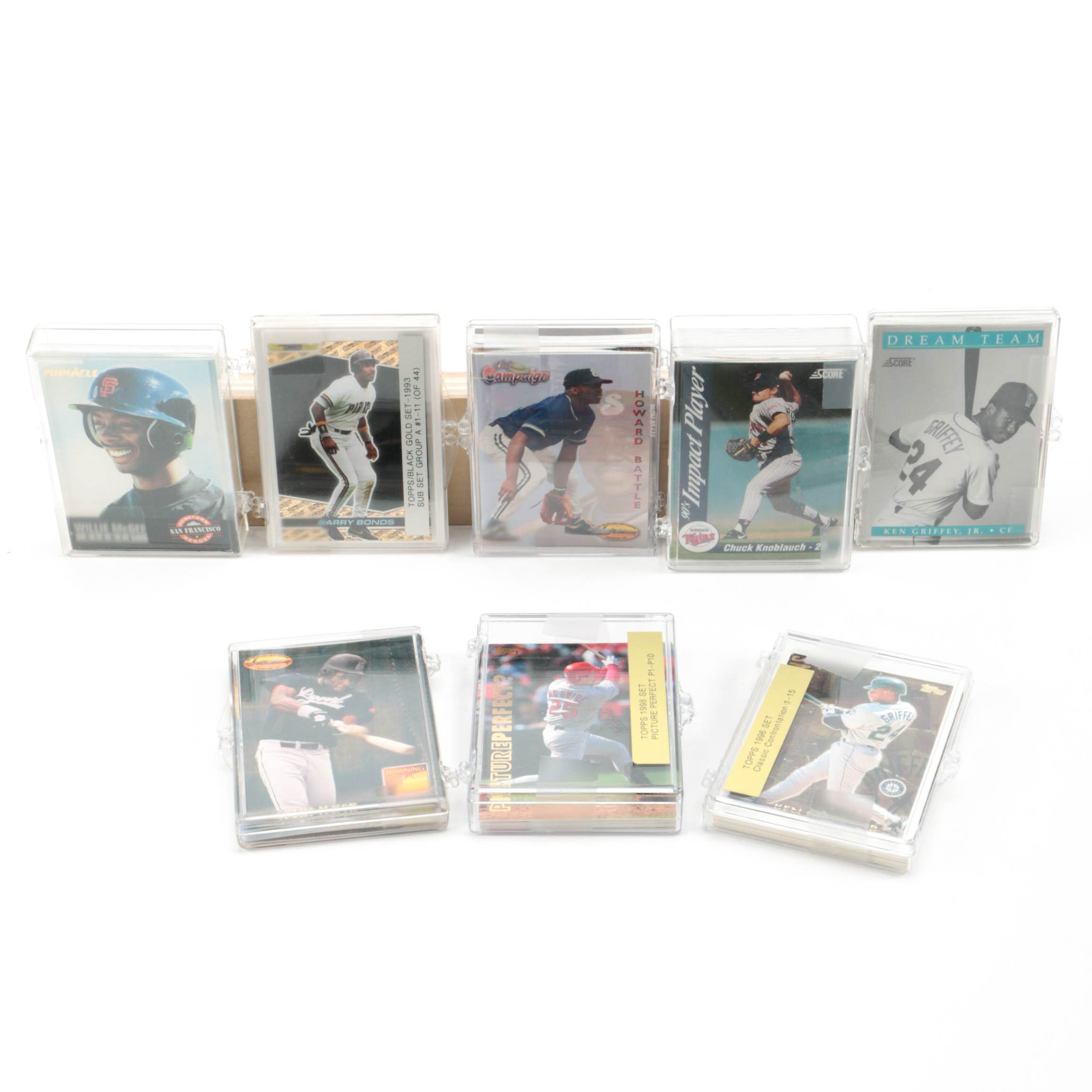 Assortment of 1980s and 1990s Baseball Cards