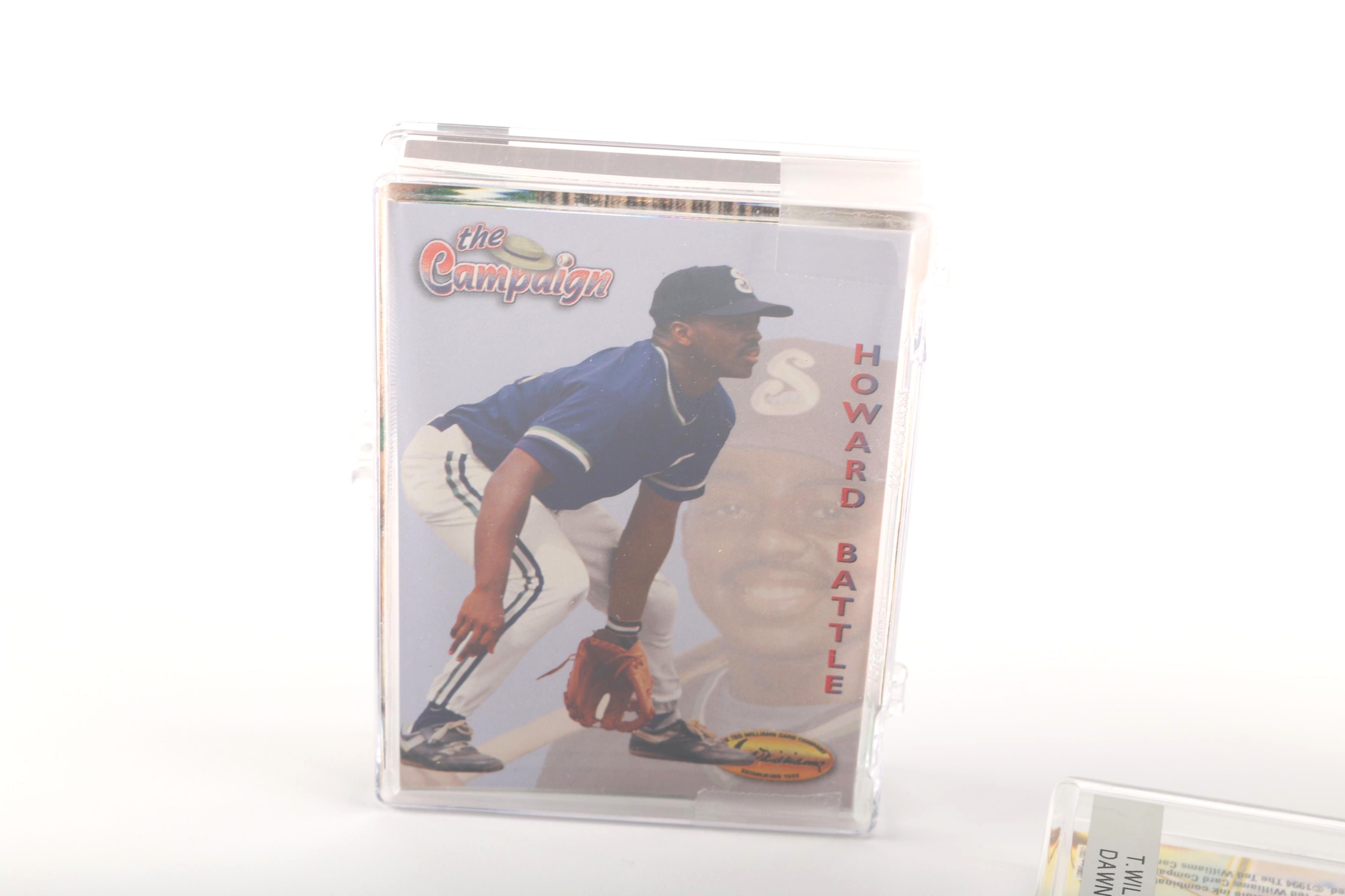 Assortment of 1980s and 1990s Baseball Cards