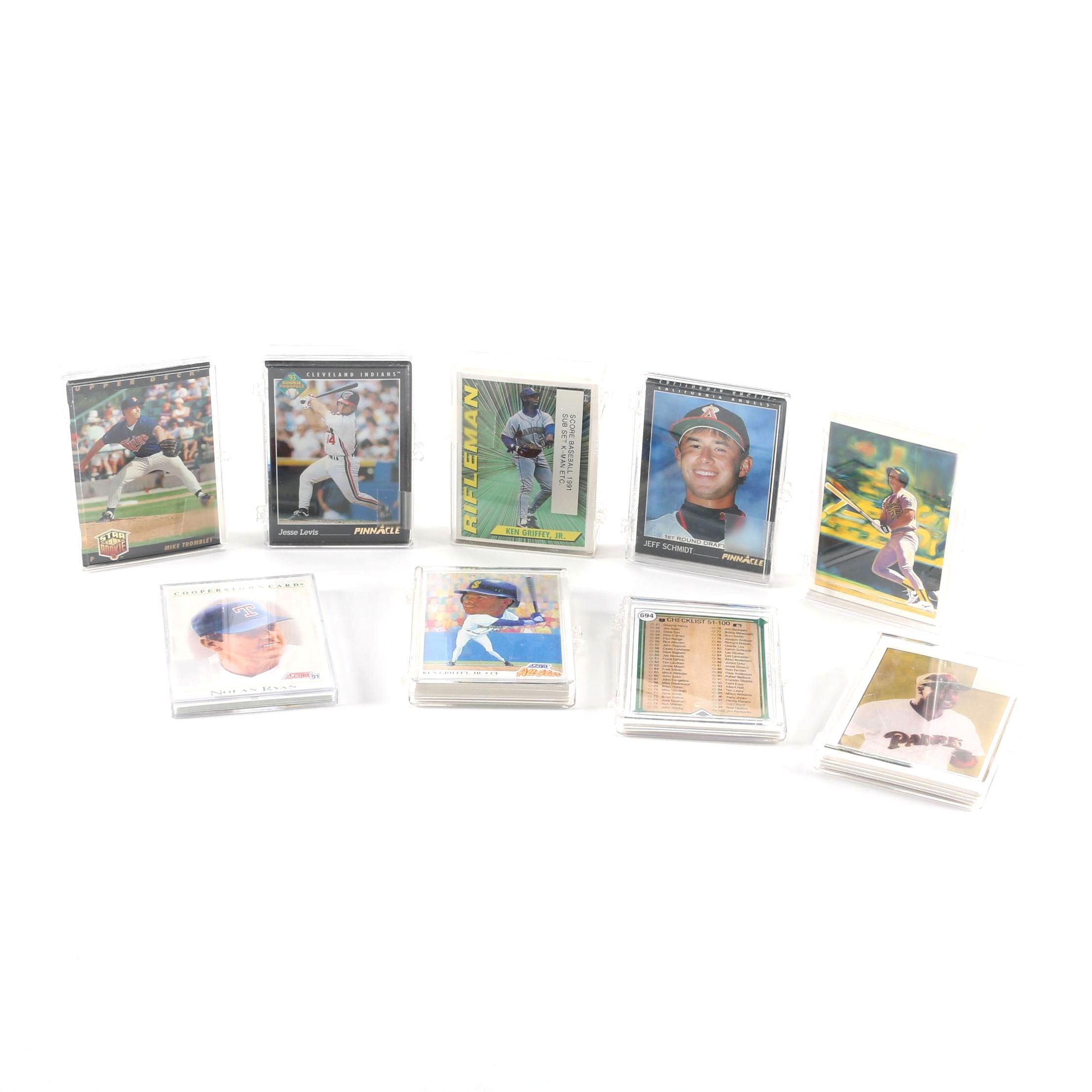 Assortment of 1980s and 1990s Baseball Cards