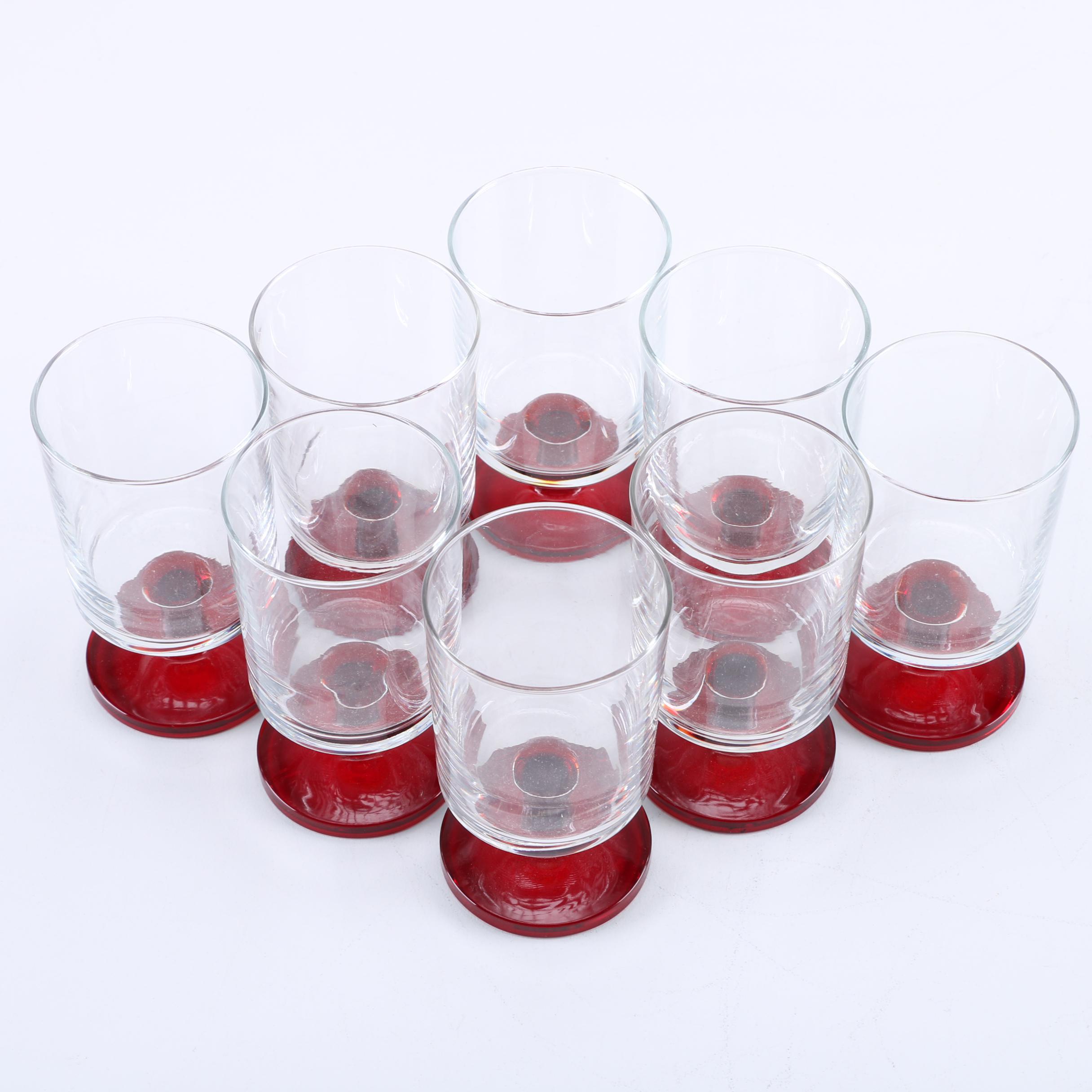 Eight Vintage French Cordials