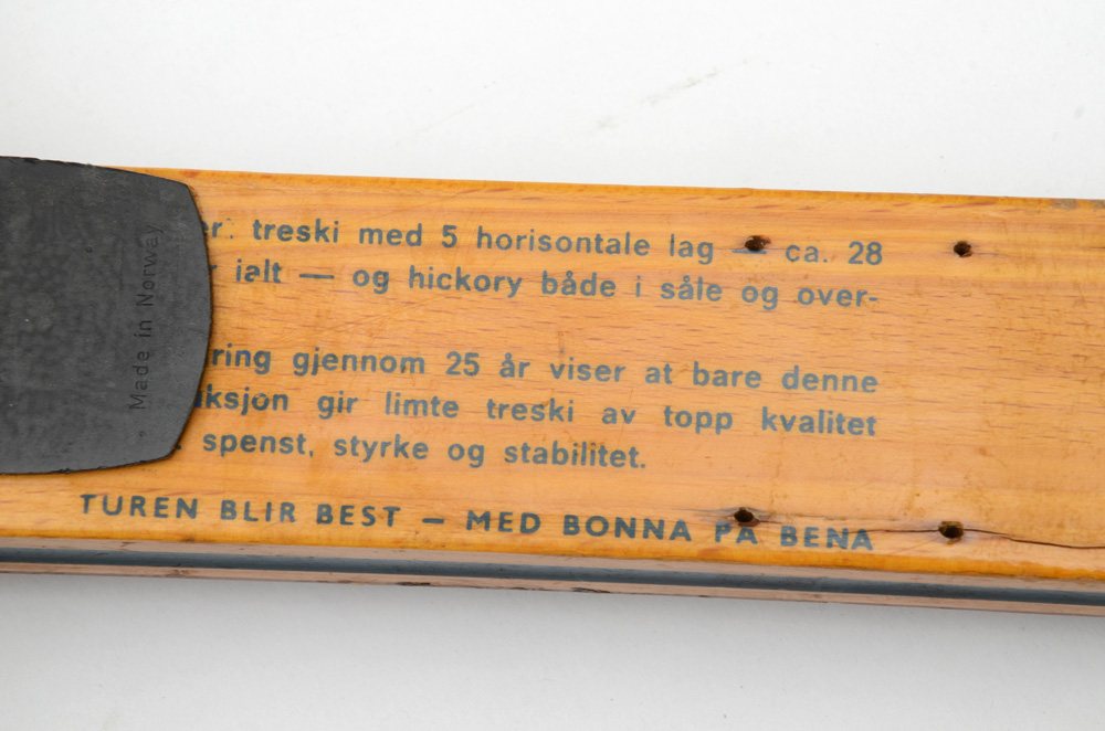 Vintage Wooden Cross Country Skis