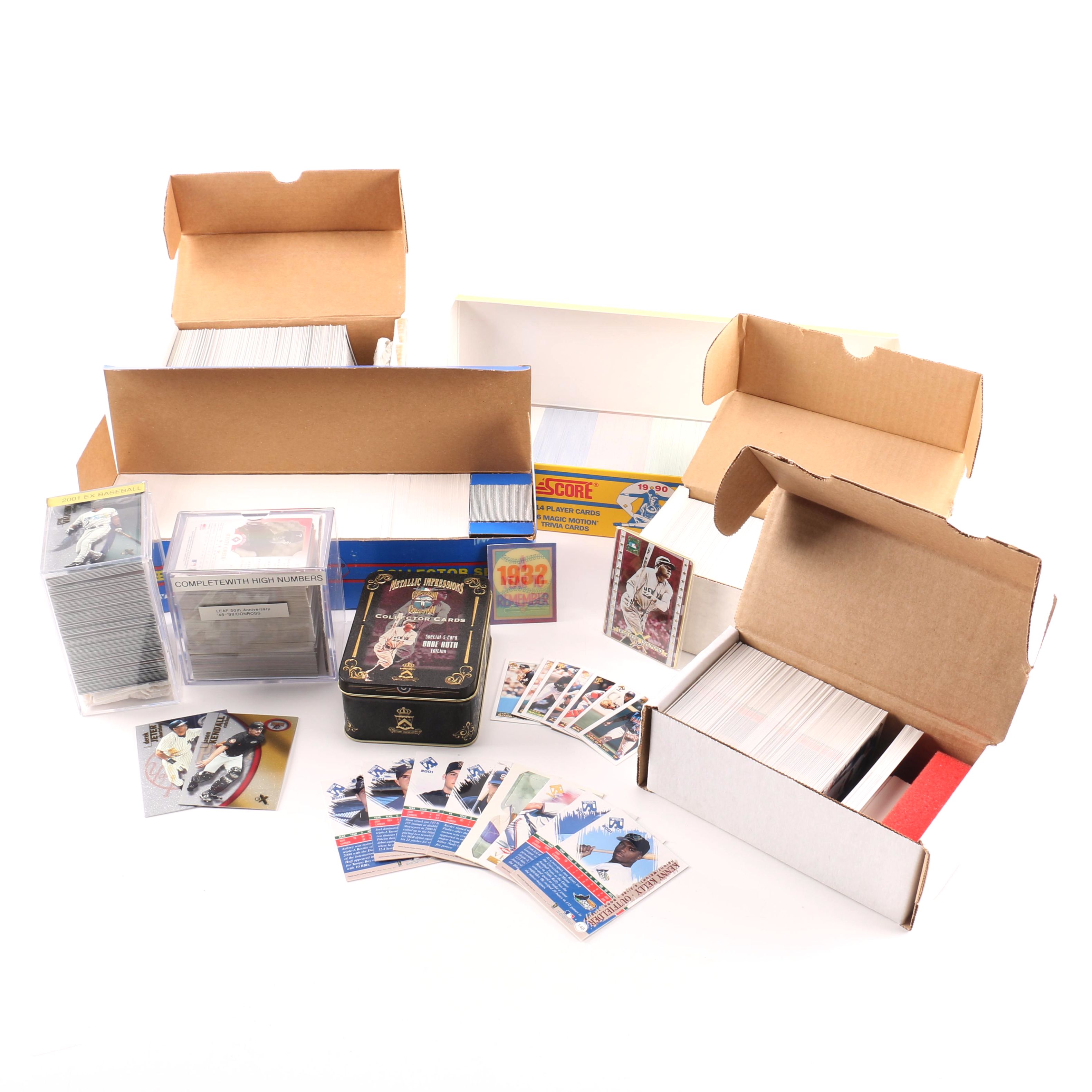 Baseball Cards From the 1980s Through the 2000s