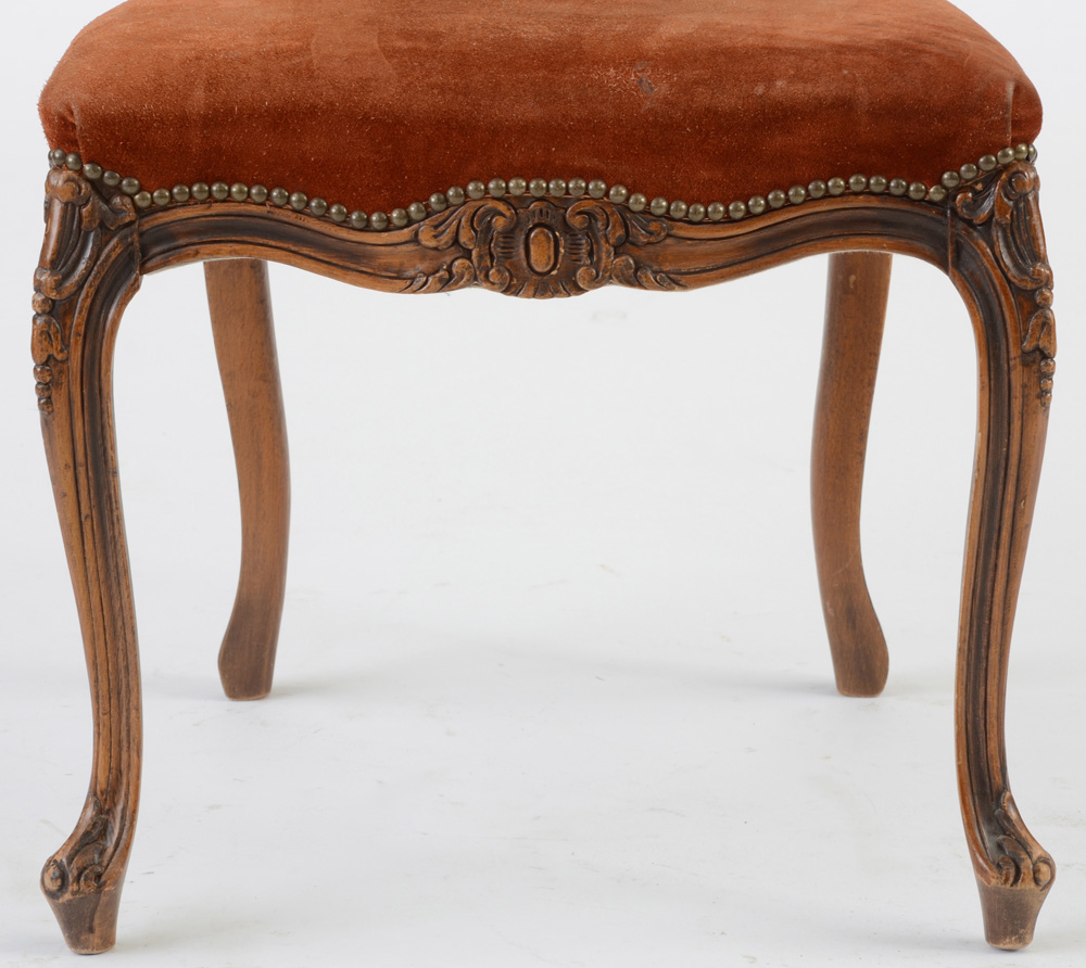 Italian Made Louis XV Style Cane Back Side Chair