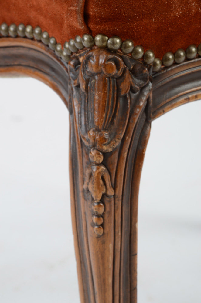 Italian Made Louis XV Style Cane Back Side Chair