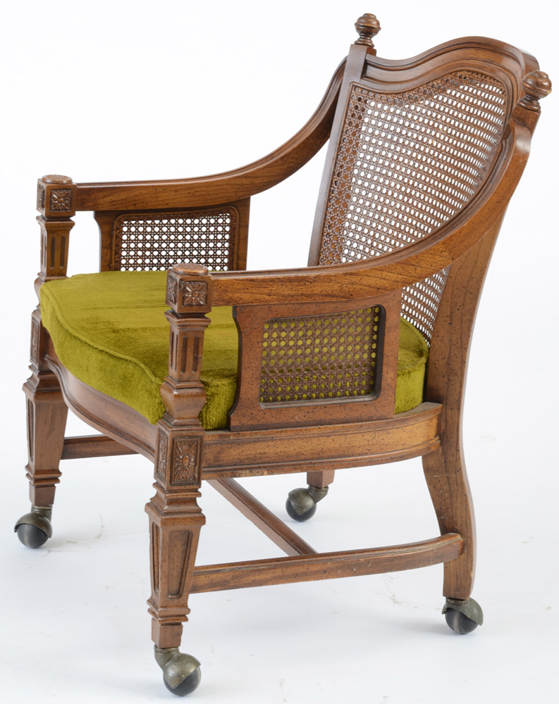 Vintage Cane Back Arm Chairs