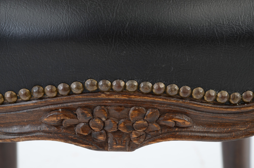 Louis XV Style Cane Back Side Chair