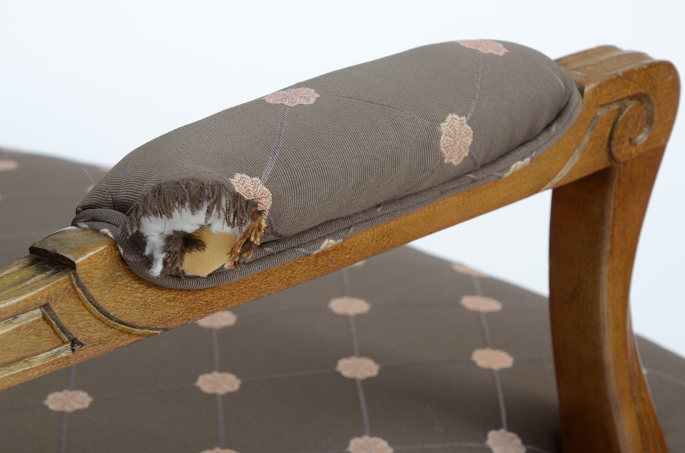 Pair of French Style Lounge Chairs by Sherrill