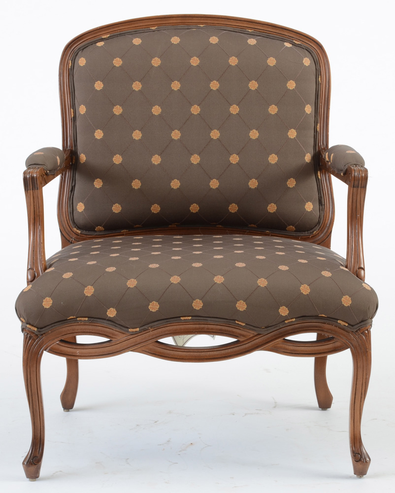Pair of French Style Lounge Chairs by Sherrill