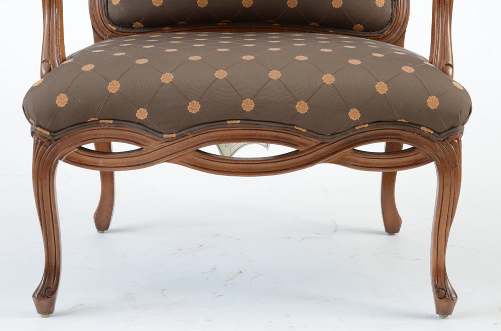 Pair of French Style Lounge Chairs by Sherrill