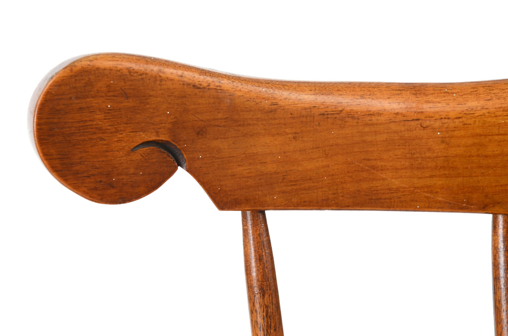 Nichols and Stone Maple Windsor Arm Chair