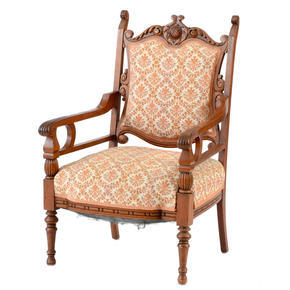 Victorian Parlor Arm Chair