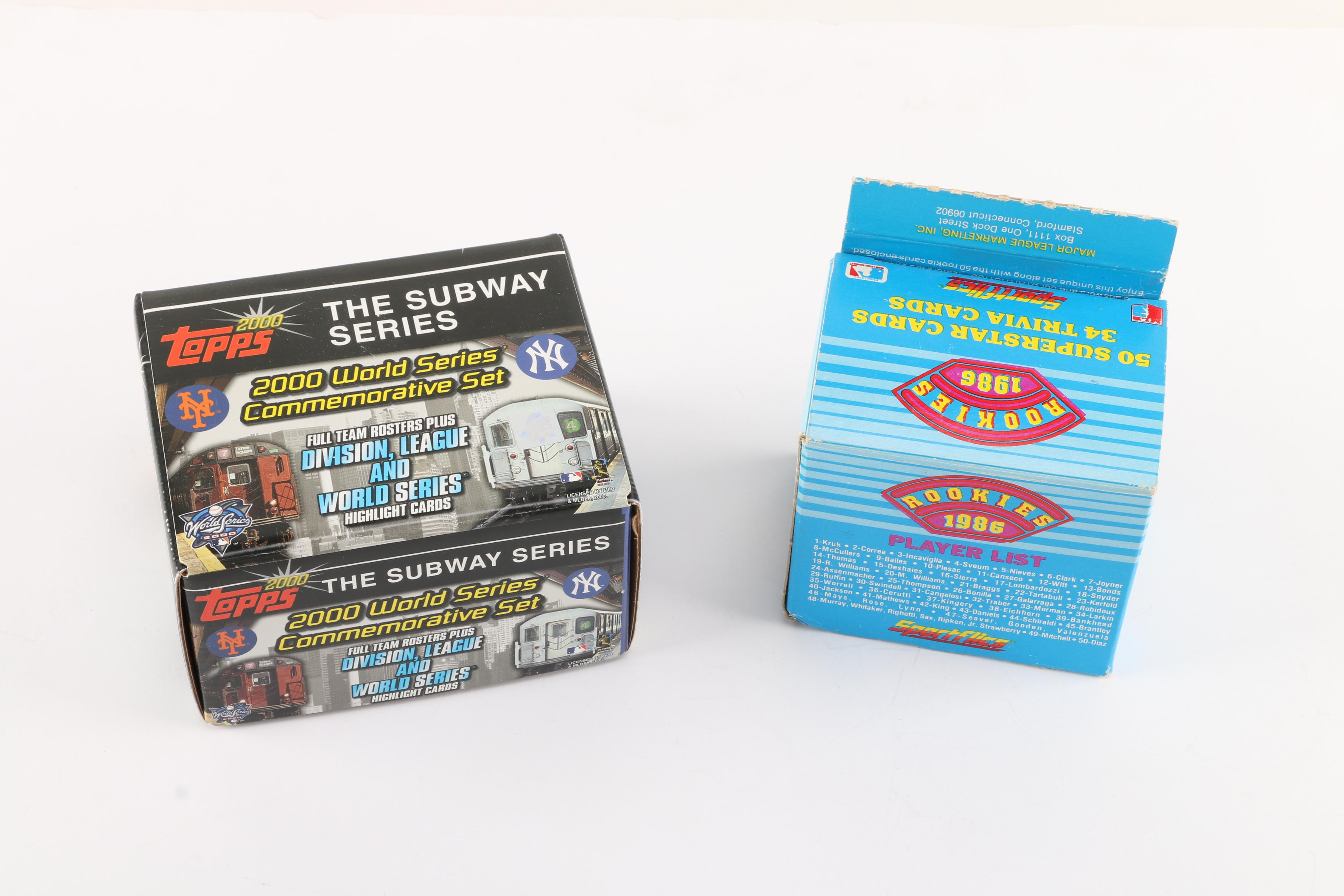 1980s, 1990s, and 2000s Baseball Cards Including Kraft Singles "Pop-Up" Cards