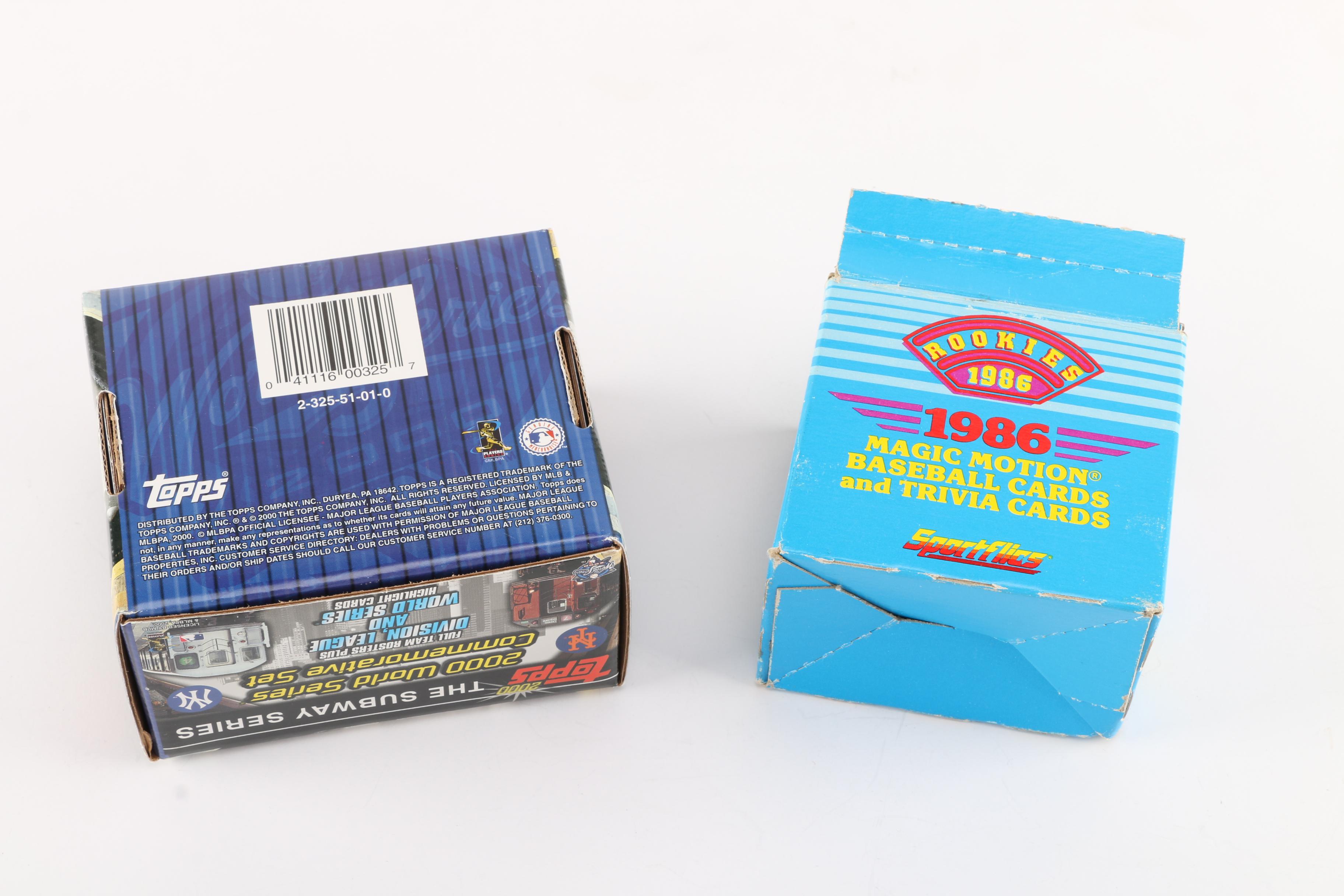 1980s, 1990s, and 2000s Baseball Cards Including Kraft Singles "Pop-Up" Cards