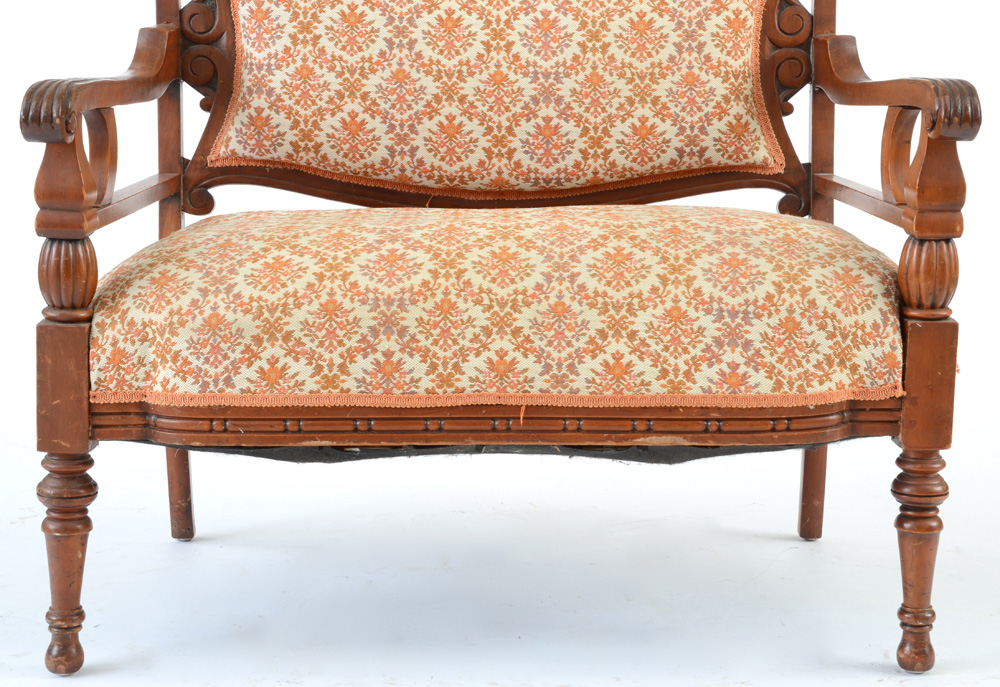 Victorian Parlor Settee