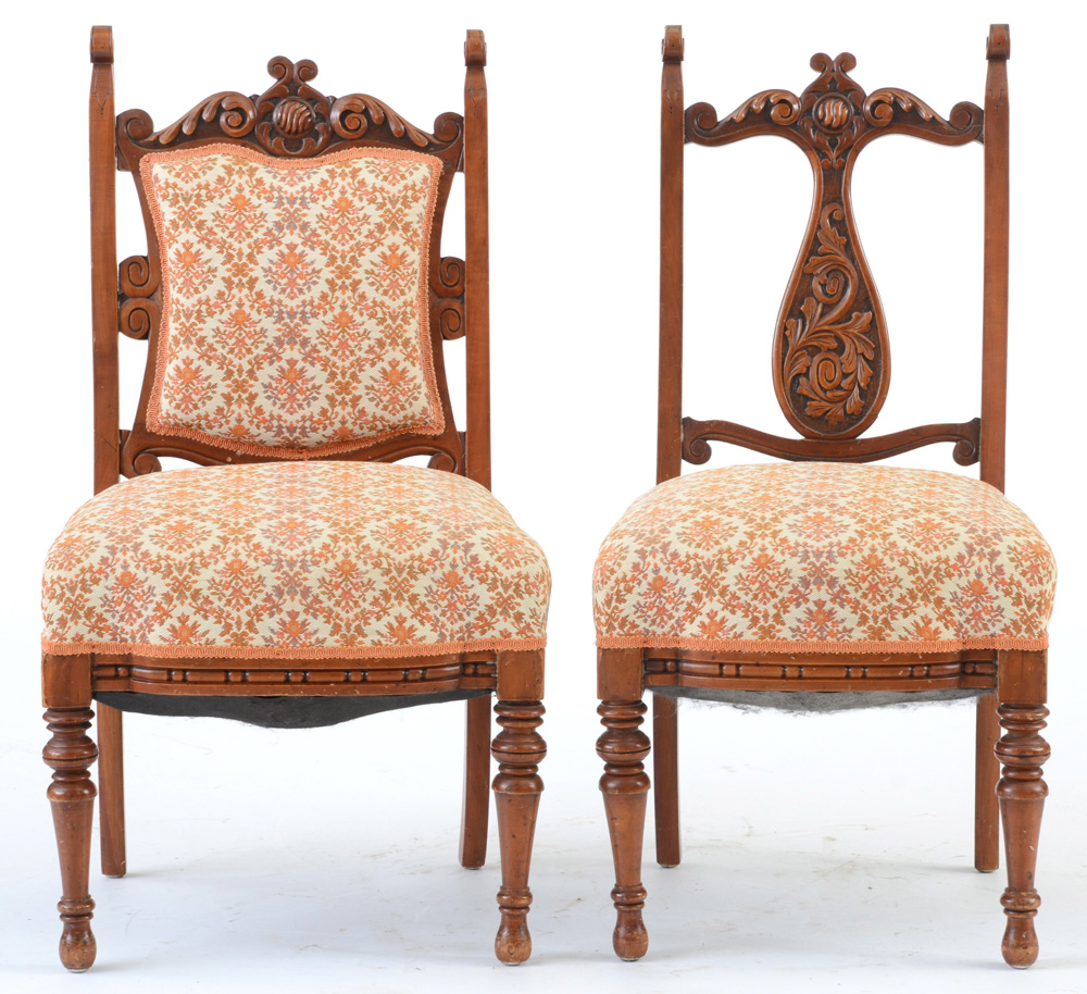 Victorian Parlor Side Chairs