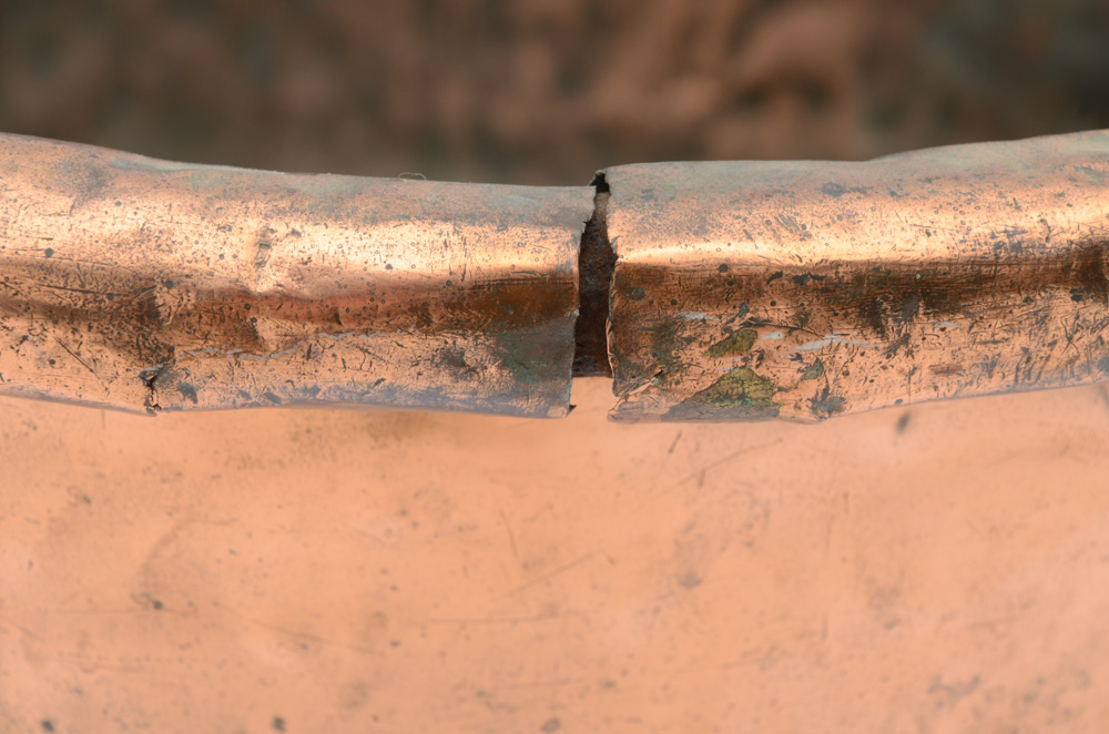 Large Antique Copper Kettle