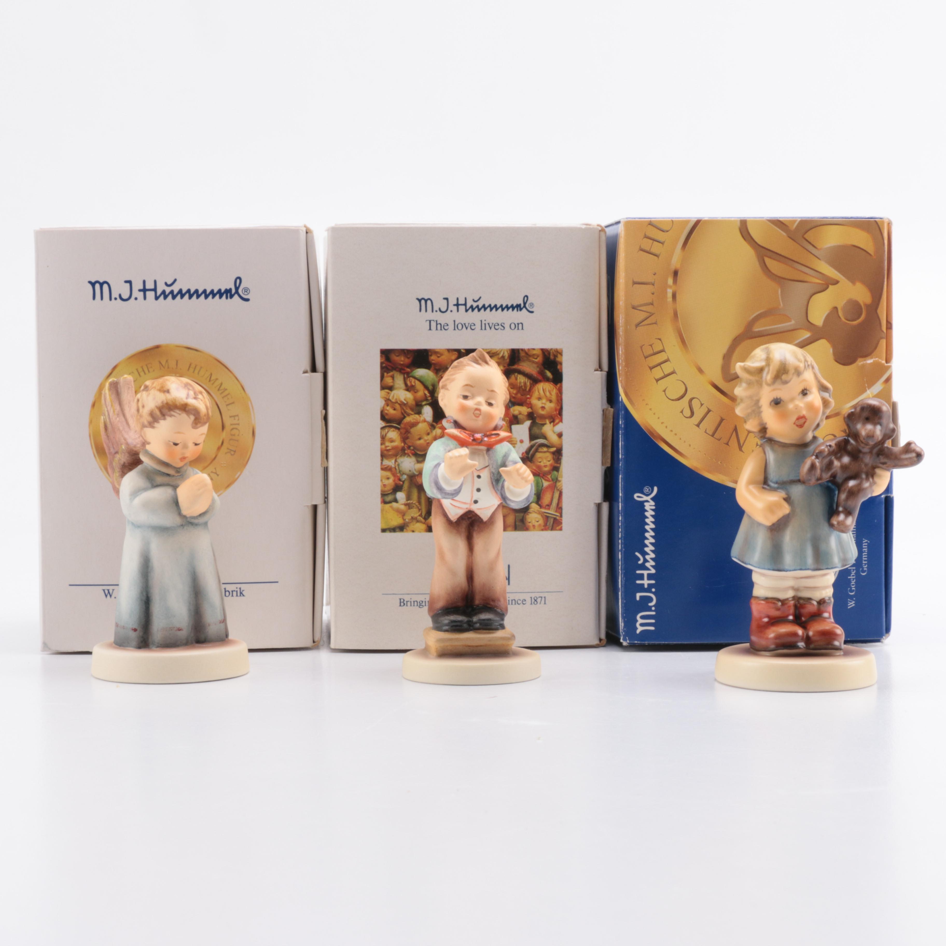 Three Miniature Hummel Figurines
