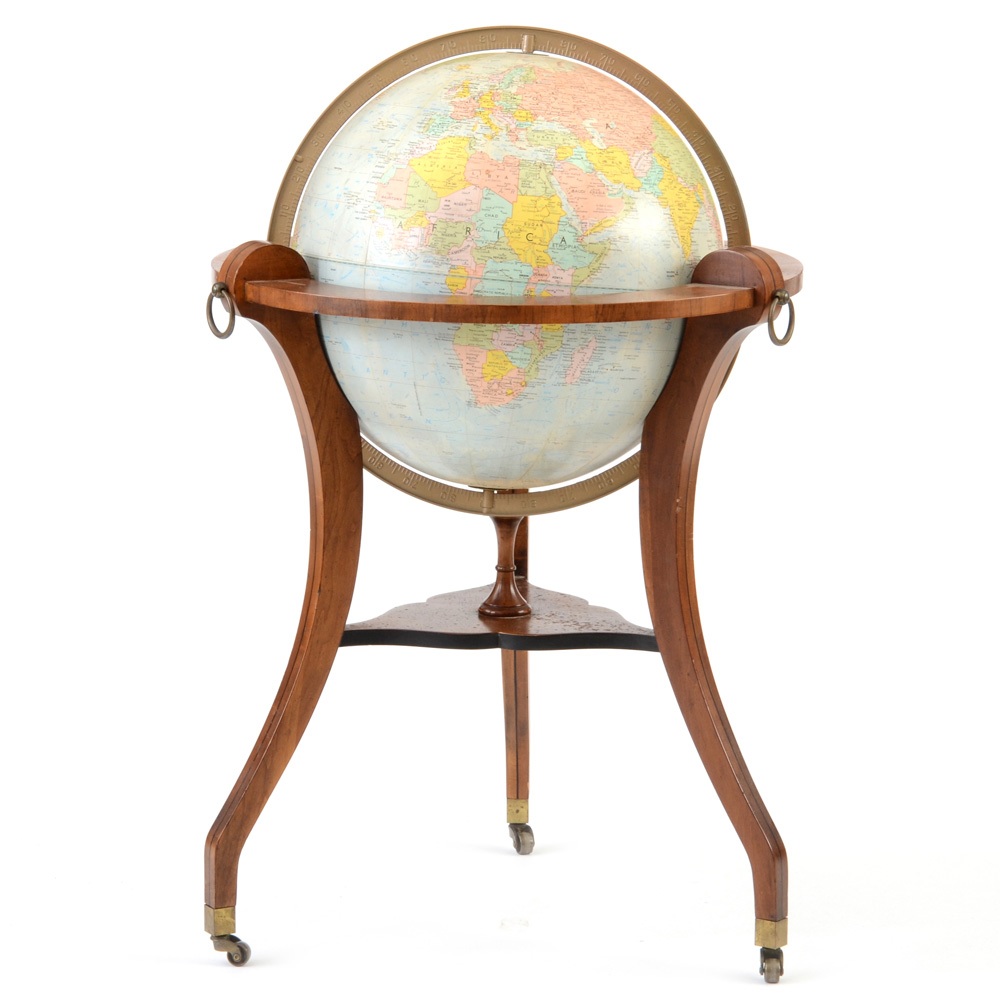 Regency Style Repogle Globe-On-Stand