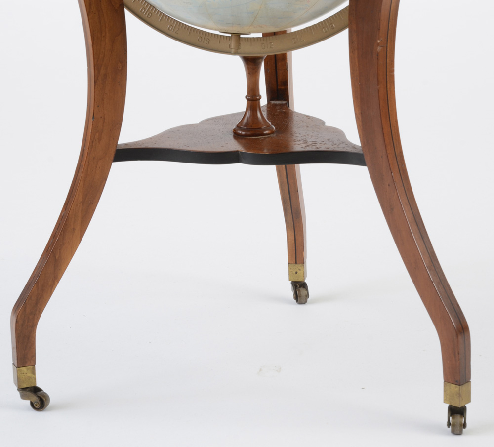 Regency Style Repogle Globe-On-Stand