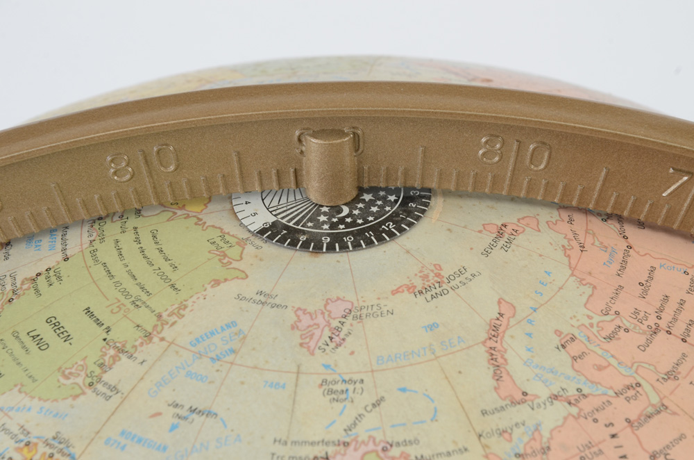 Regency Style Repogle Globe-On-Stand