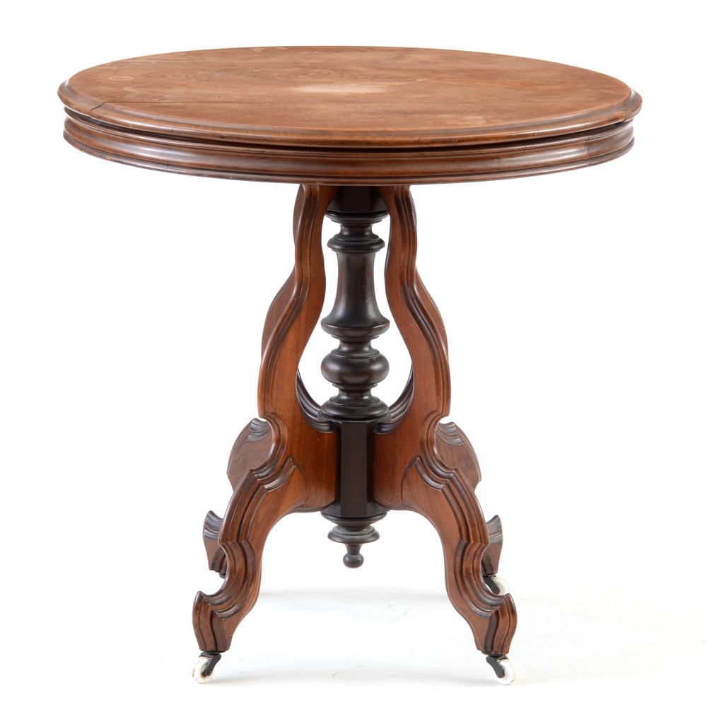 Victorian Oak Parlor Table