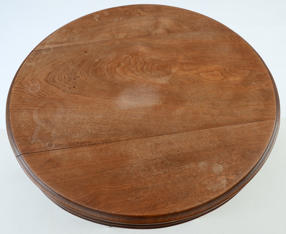 Victorian Oak Parlor Table