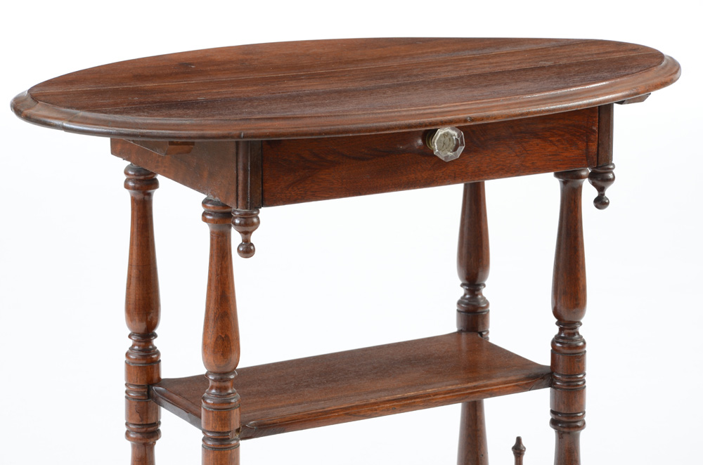 Antique Oval Side Table