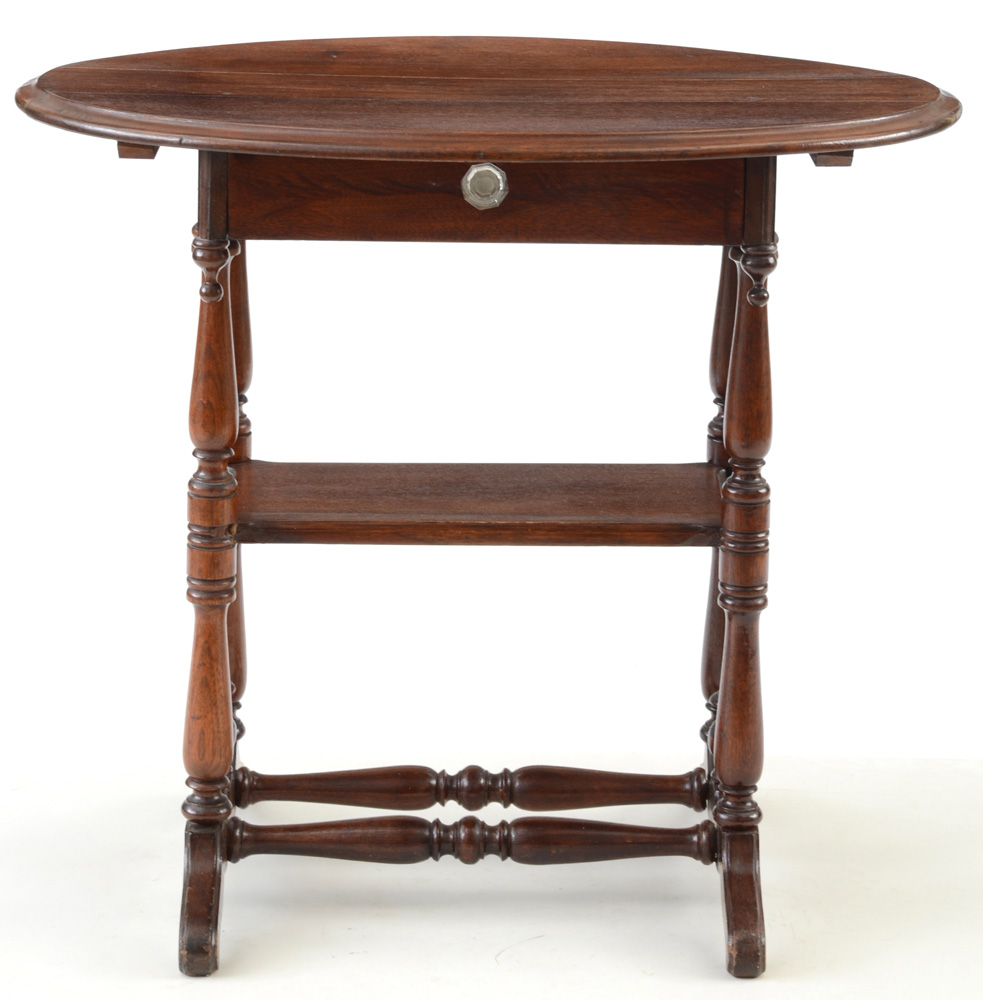 Antique Oval Side Table