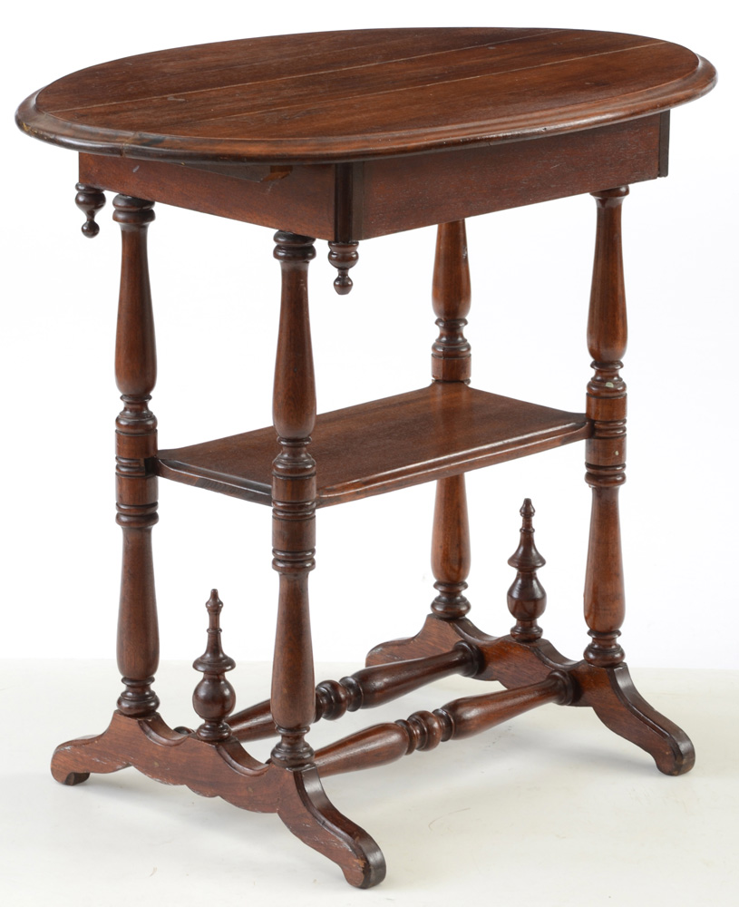 Antique Oval Side Table